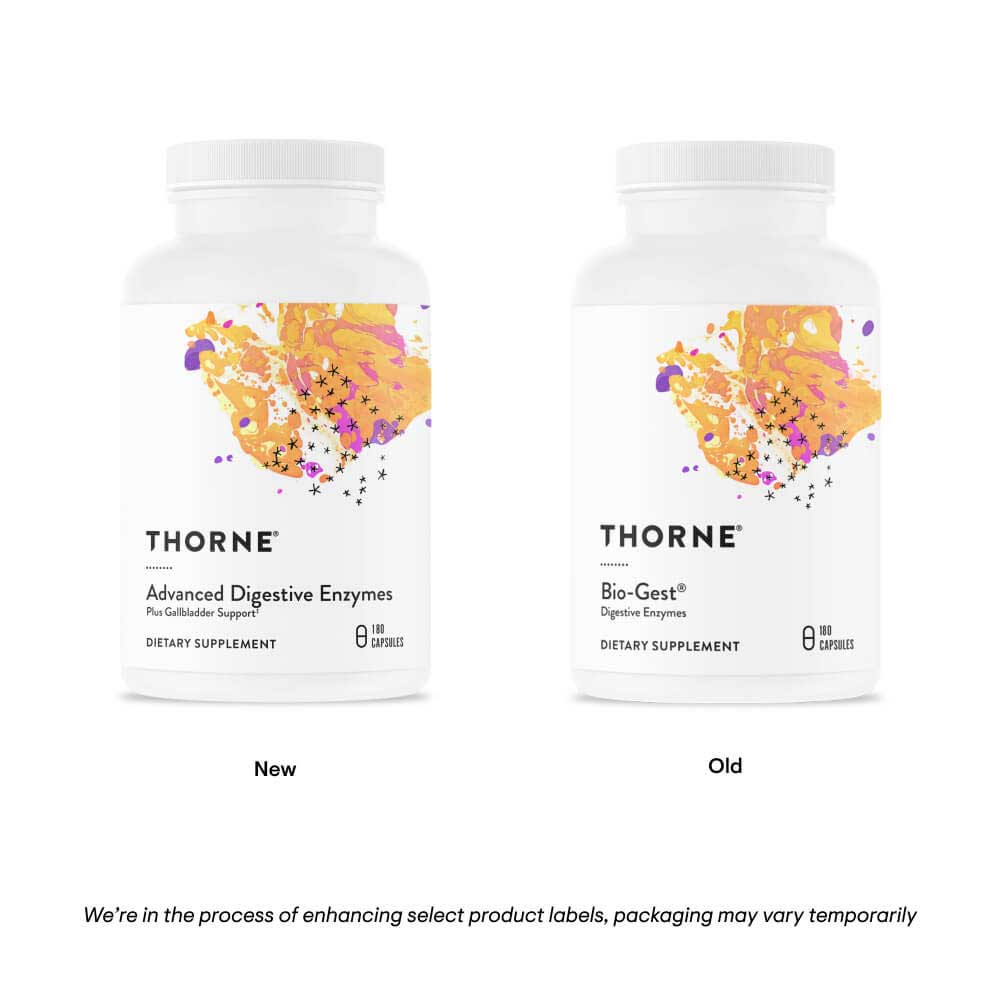 Thorne Research Advanced Digestive Enzymes (Formerly Bio-Gest) New Look