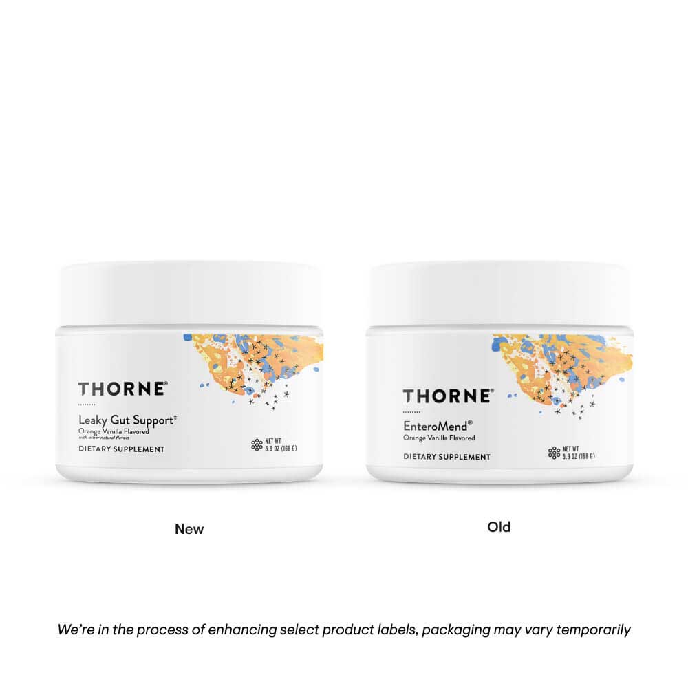 Thorne Research Leaky Gut Support (Formerly EnteroMend) New Look