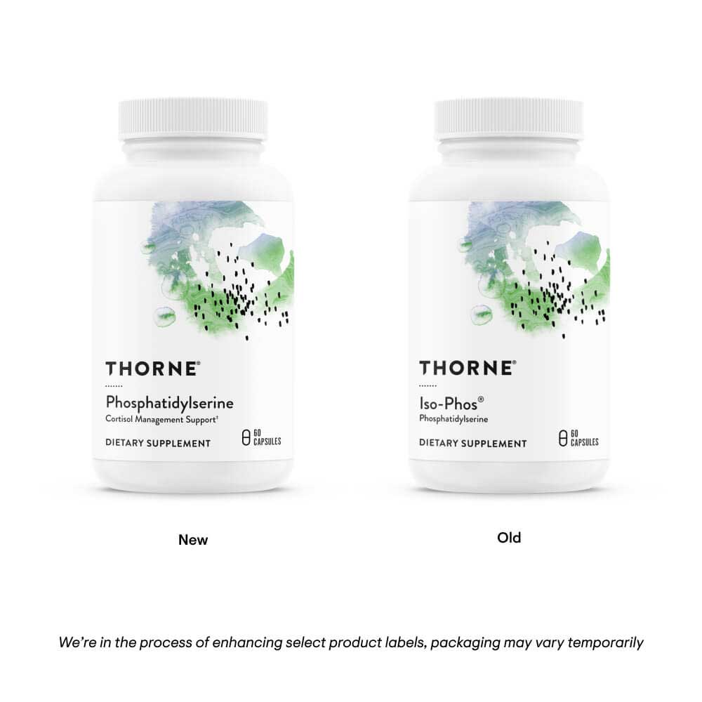 Thorne Research Phosphatidylserine (Formerly Iso-Phos) New Look