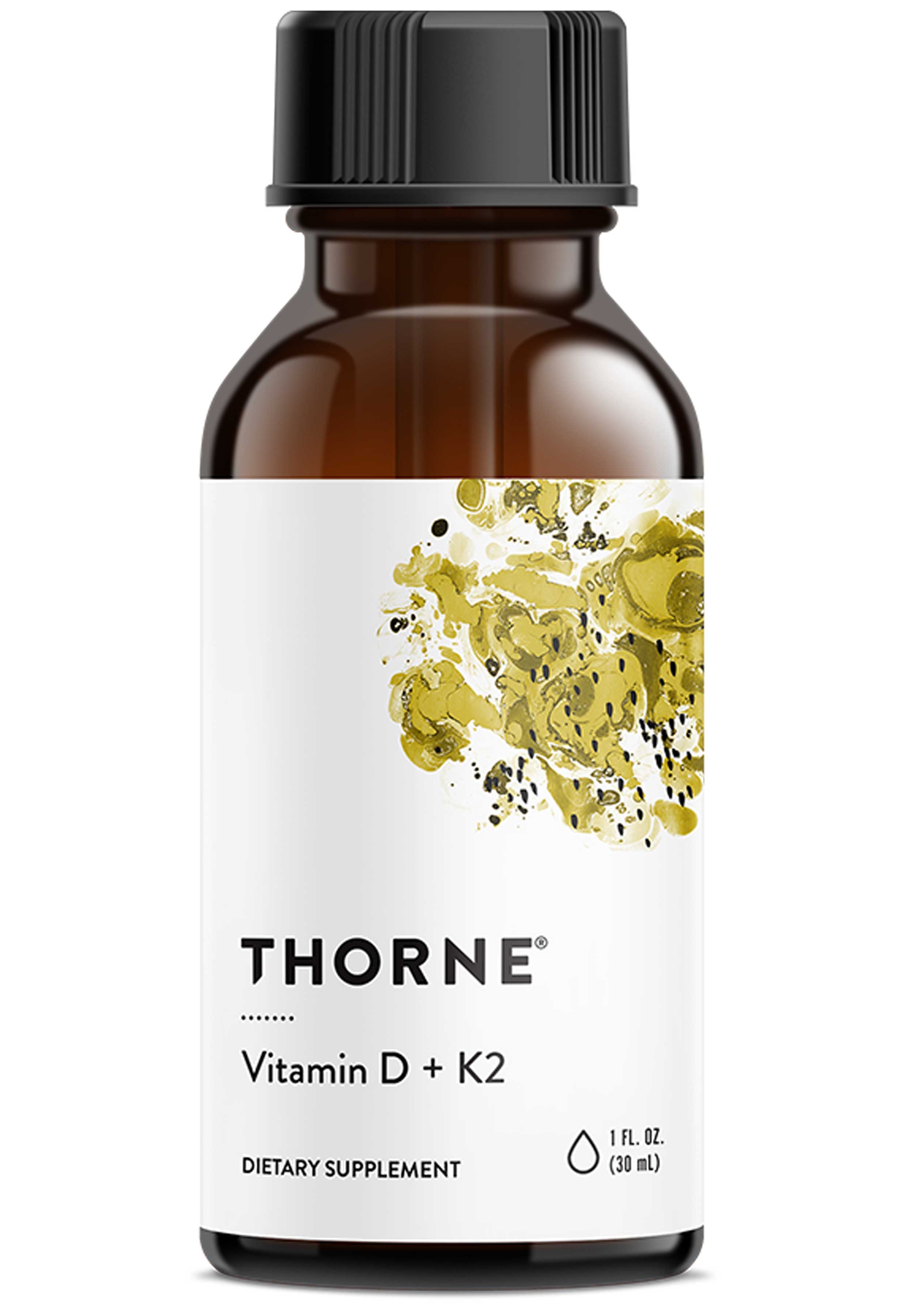 Thorne Research Vitamin D + K2 Liquid