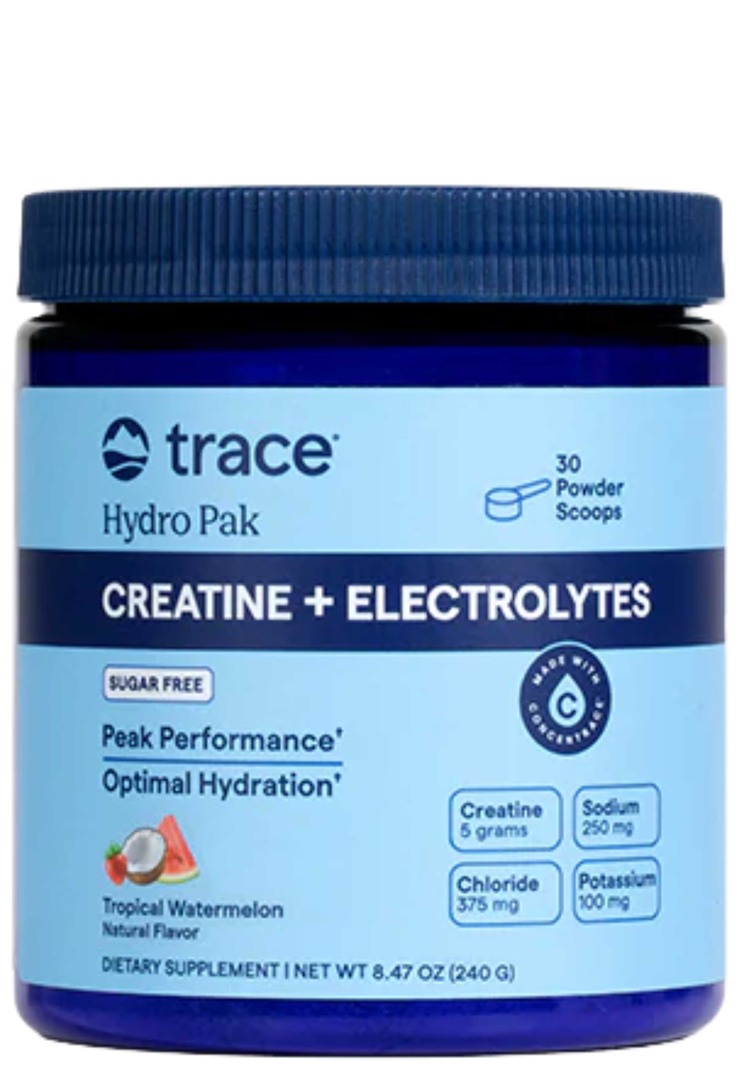 Trace Minerals Hydro Pak Creatine + Electrolytes