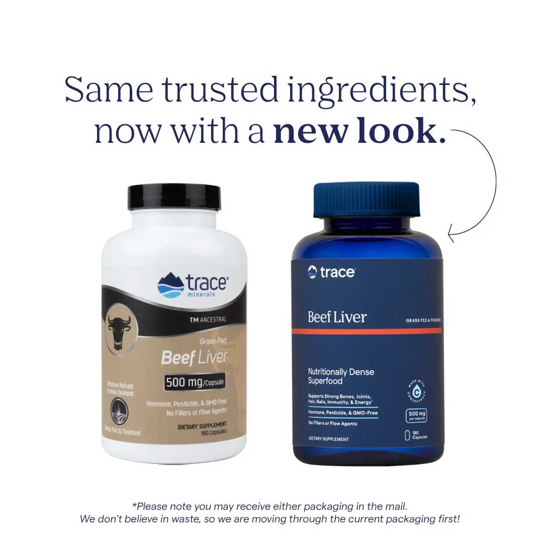 Trace Minerals Research Beef Liver New Look