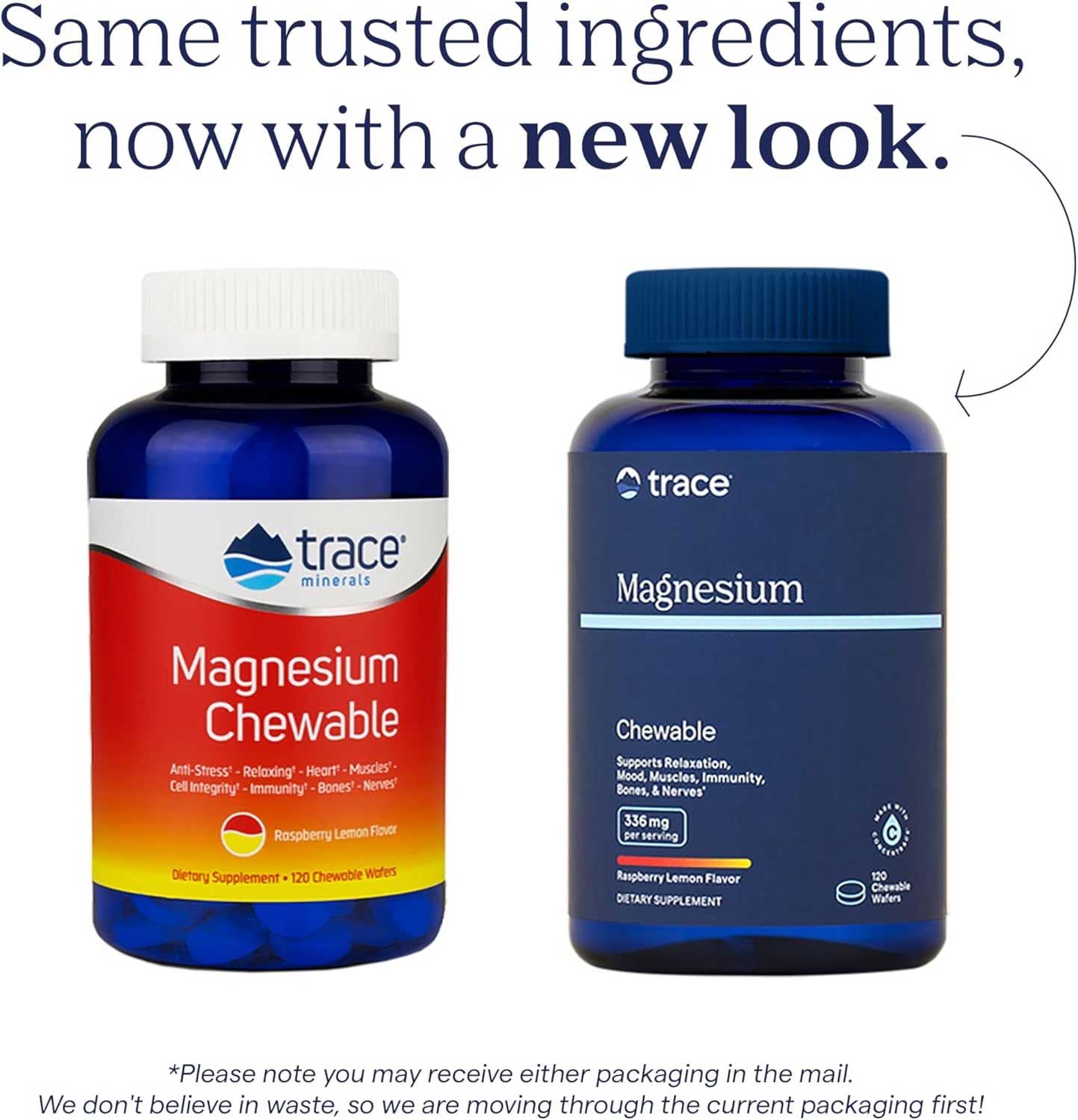 Trace Minerals Research Magnesium Chewable New Look