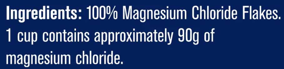 Trace Minerals Research Pure Magnesium Flakes Ingredients