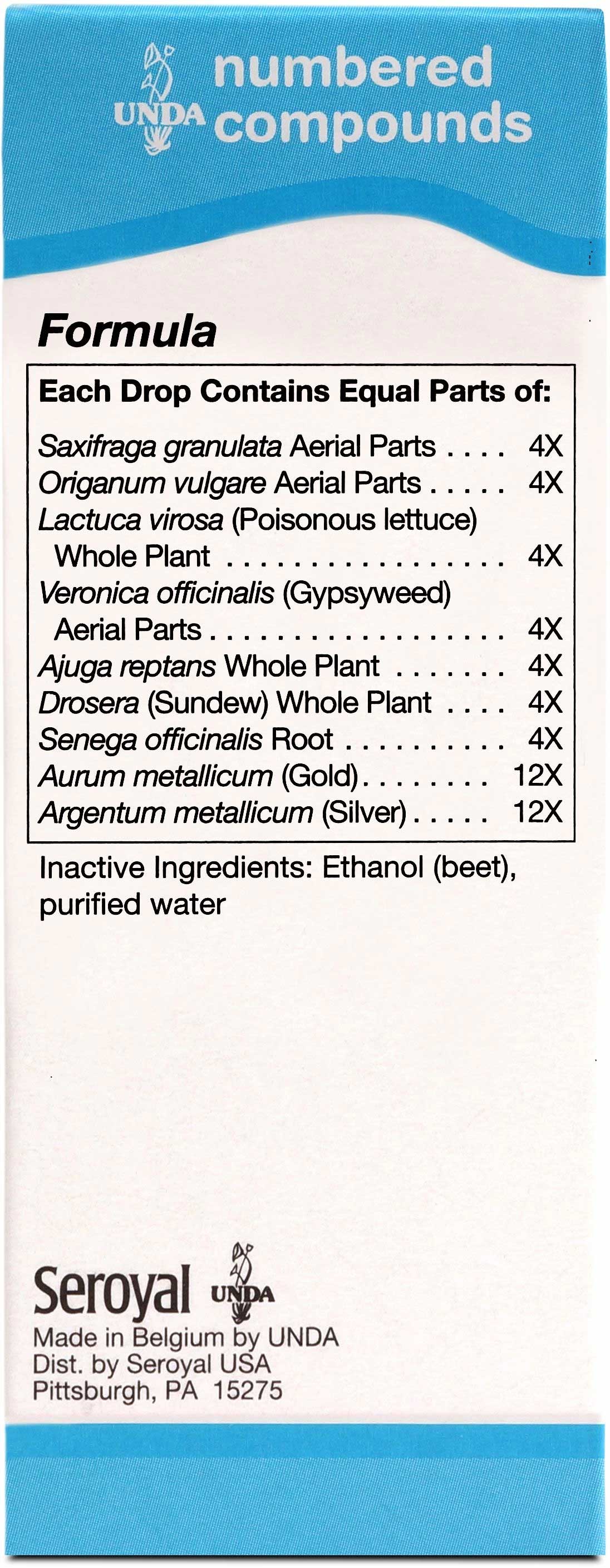 UNDA #16 Ingredients