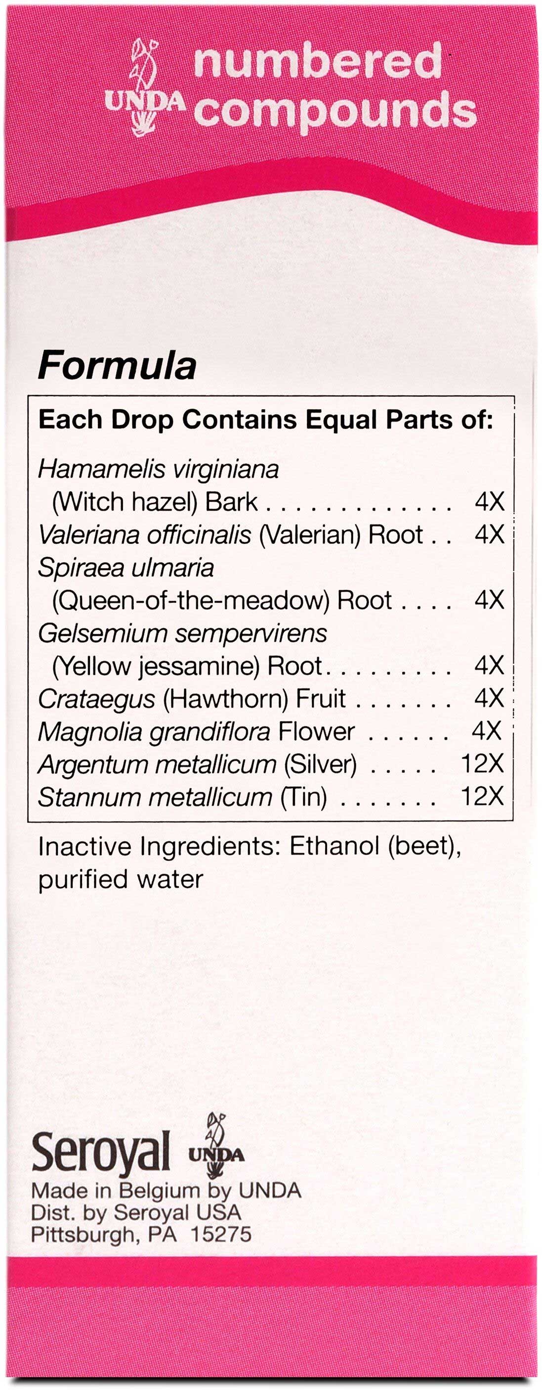 UNDA #25 Ingredients