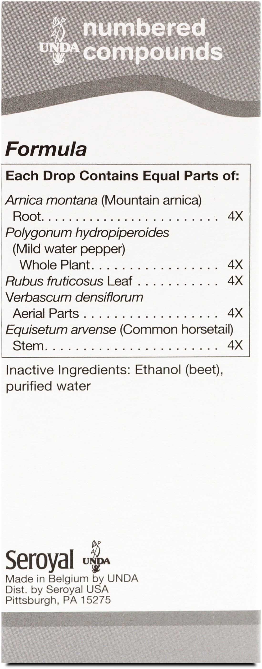 UNDA #273 Ingredients