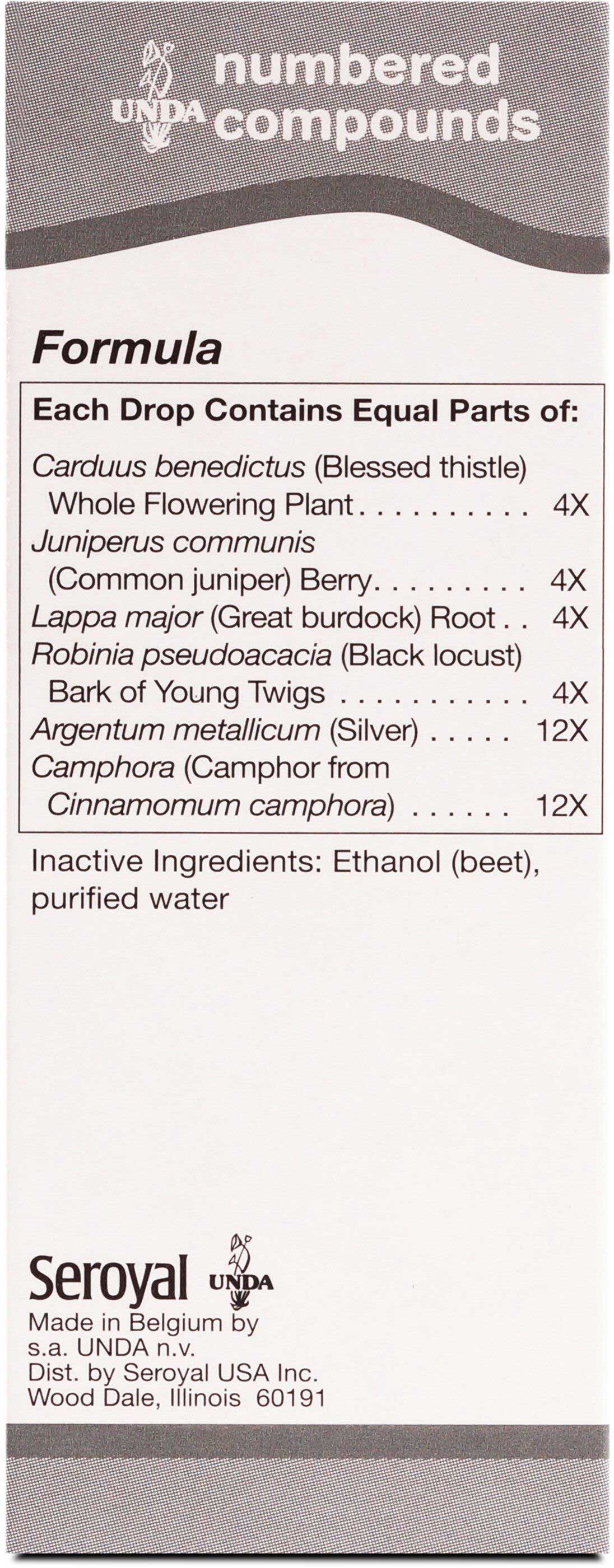UNDA #31 Ingredients