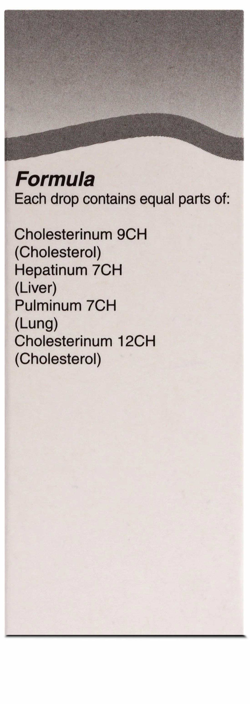 UNDA Cholesterinum Plex Ingredients
