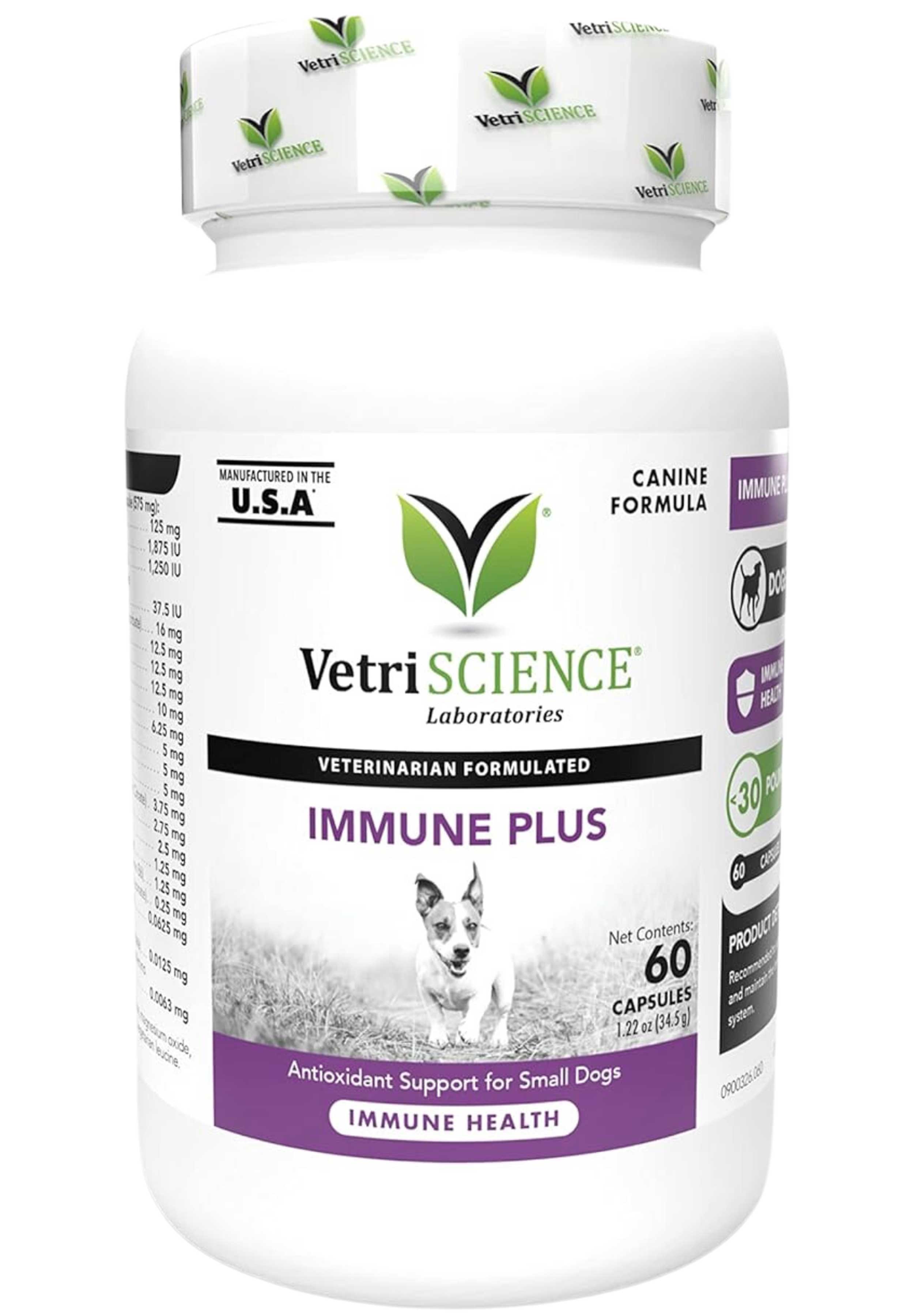 VetriScience Laboratories Immune Plus Immunity Support for Small Dogs (Formerly Cell Advance 440)