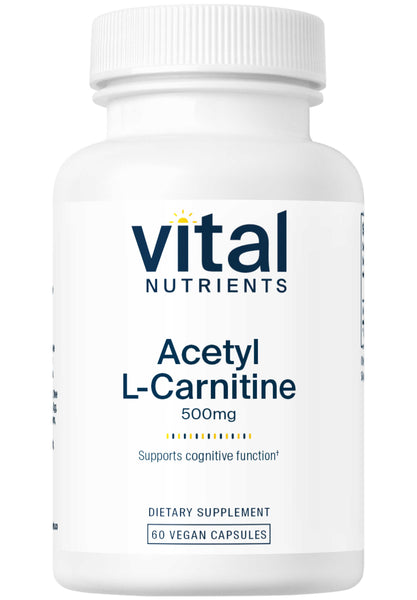 Vital Nutrients Acetyl L-Carnitine 500mg Vital Nutrients Acetyl L-Carnitine 500mg