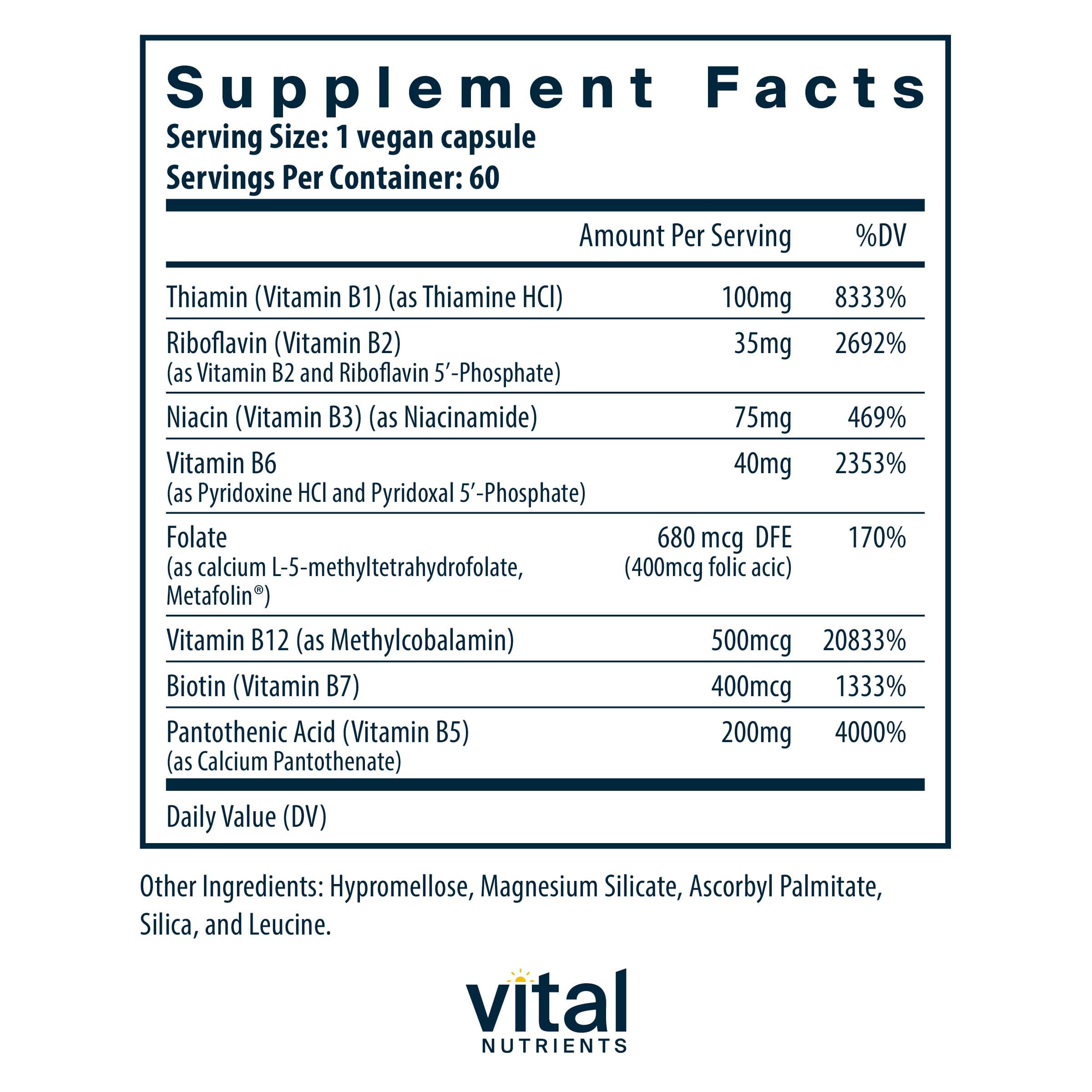 Vital Nutrients B-Complex