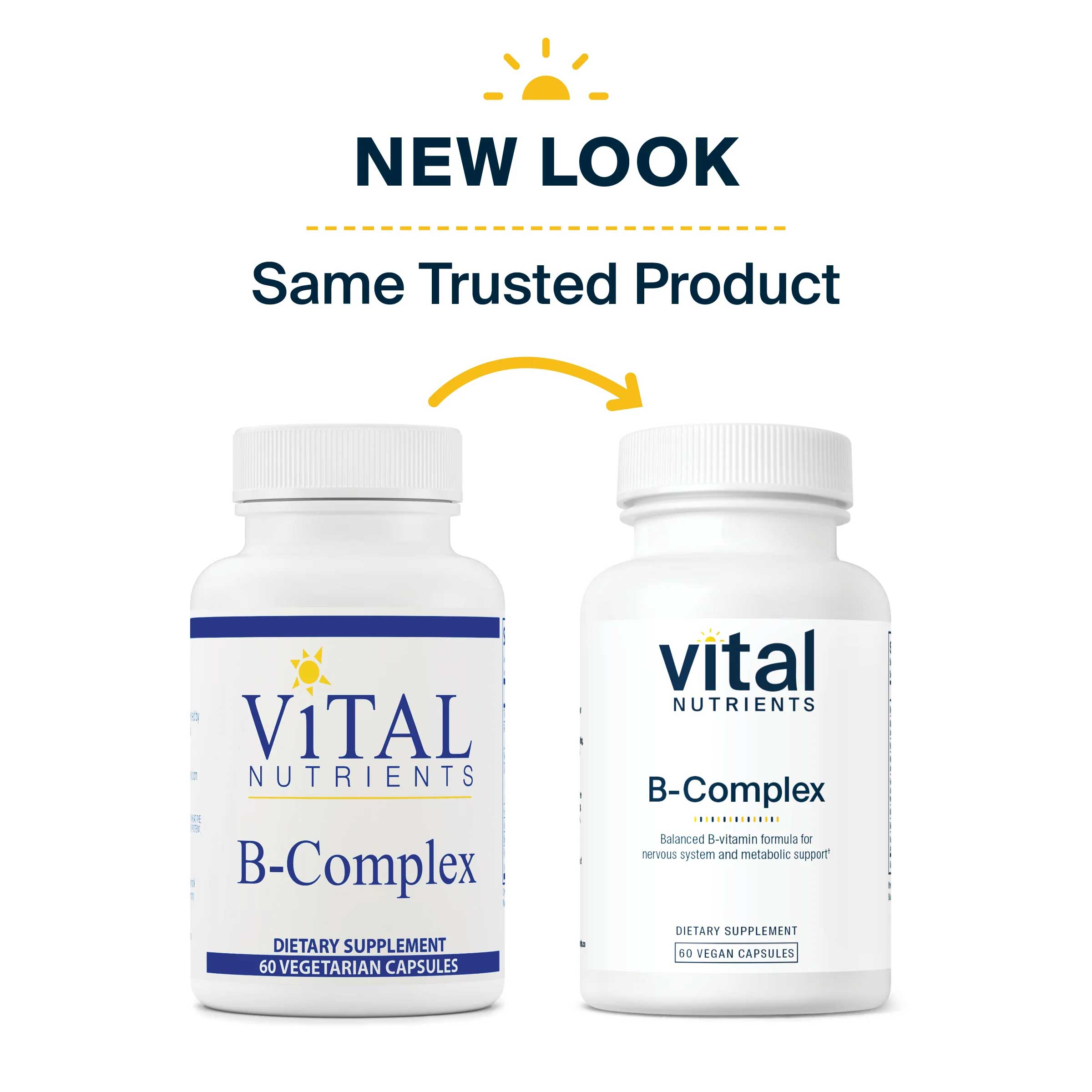 Vital Nutrients B-Complex New Look