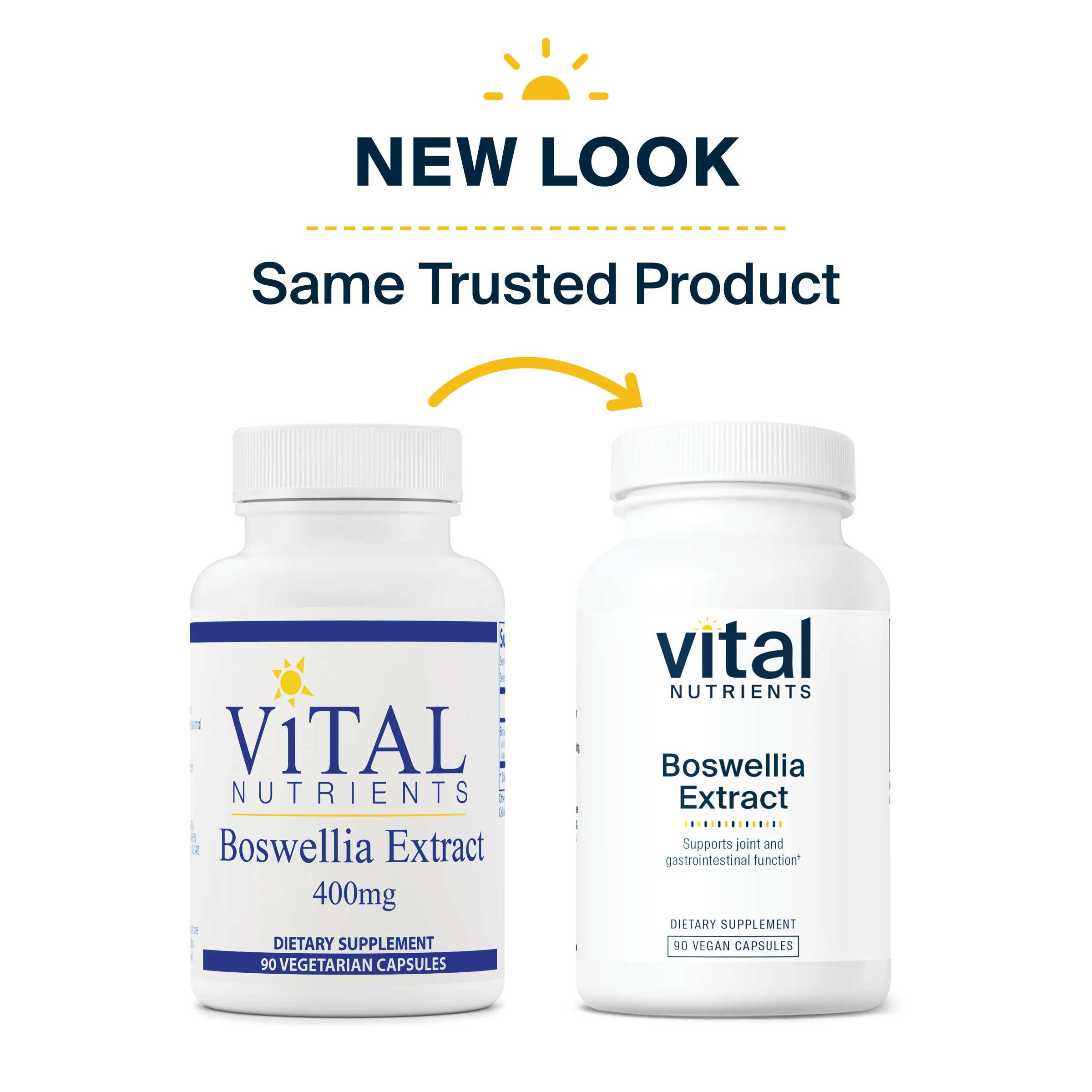 Vital Nutrients Boswellia Extract 400mg New Look