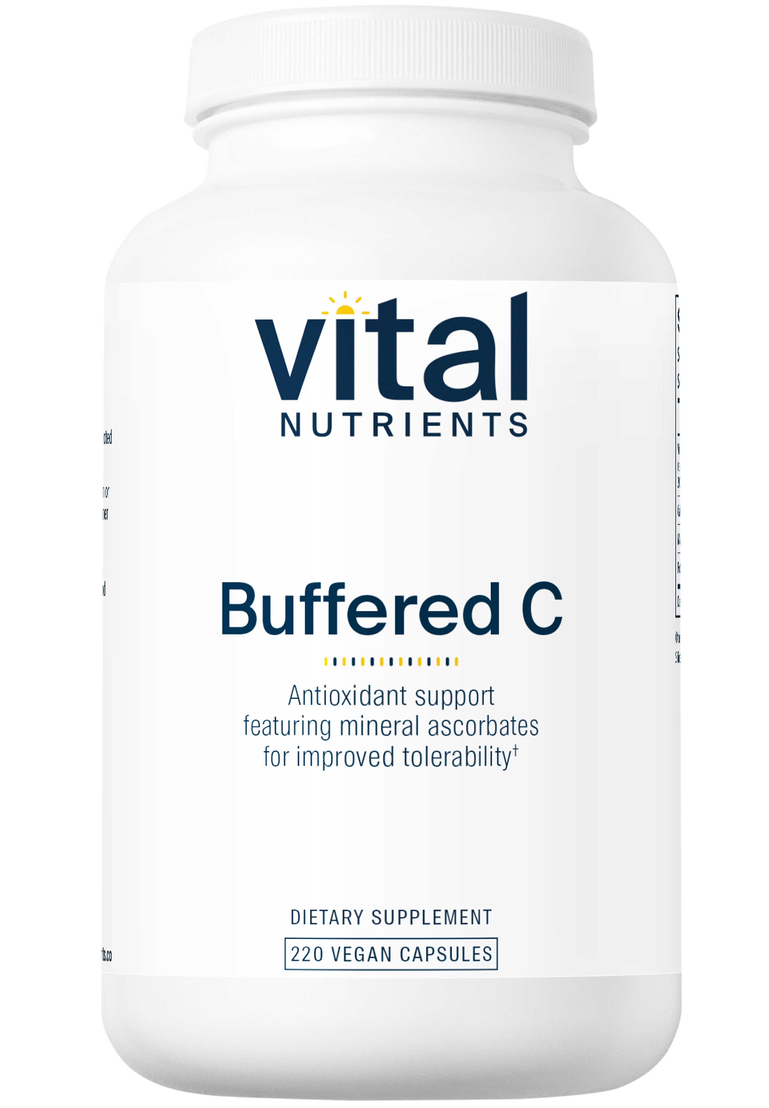 Vital Nutrients Buffered C 500mg