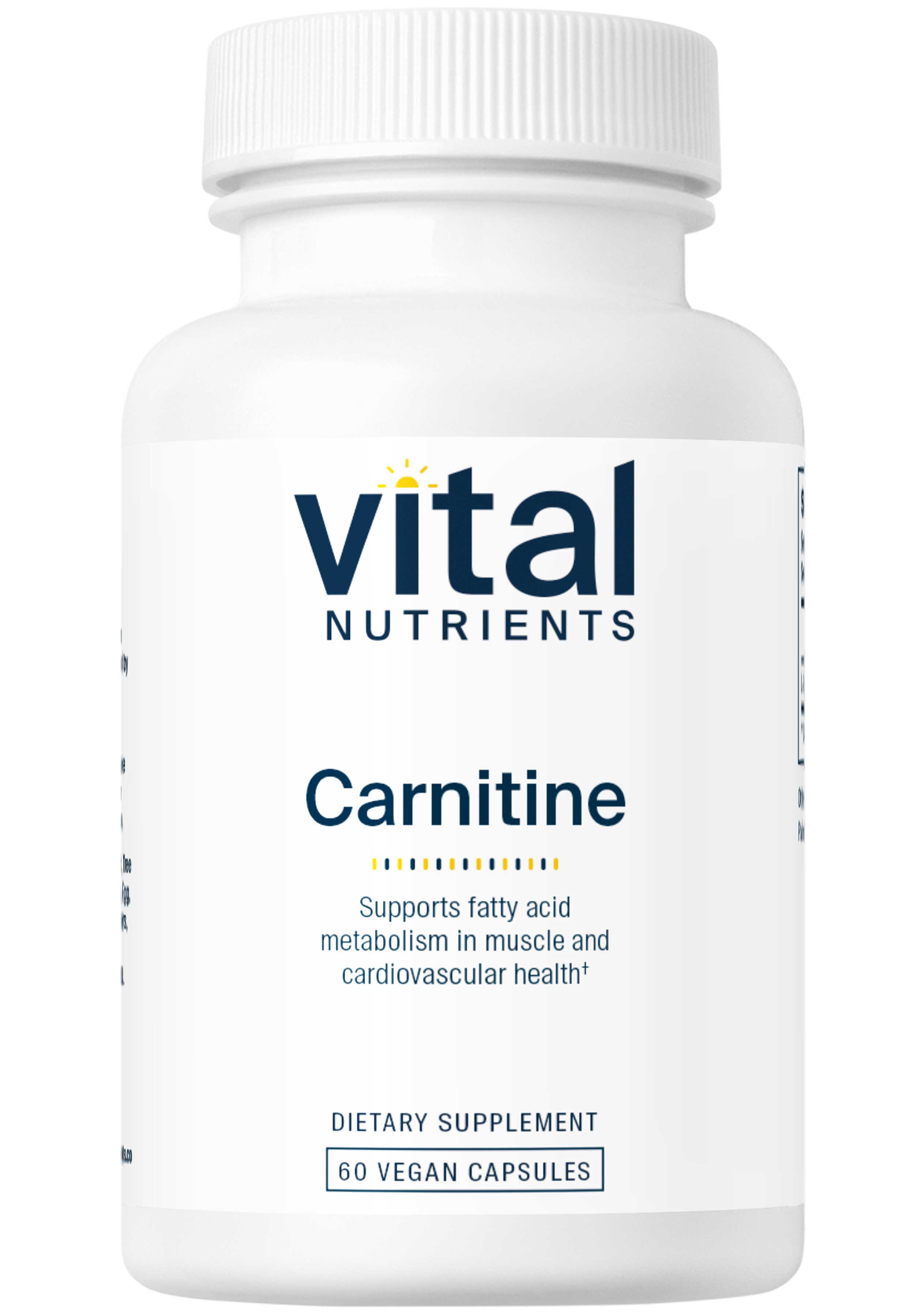 Vital Nutrients Carnitine 500mg