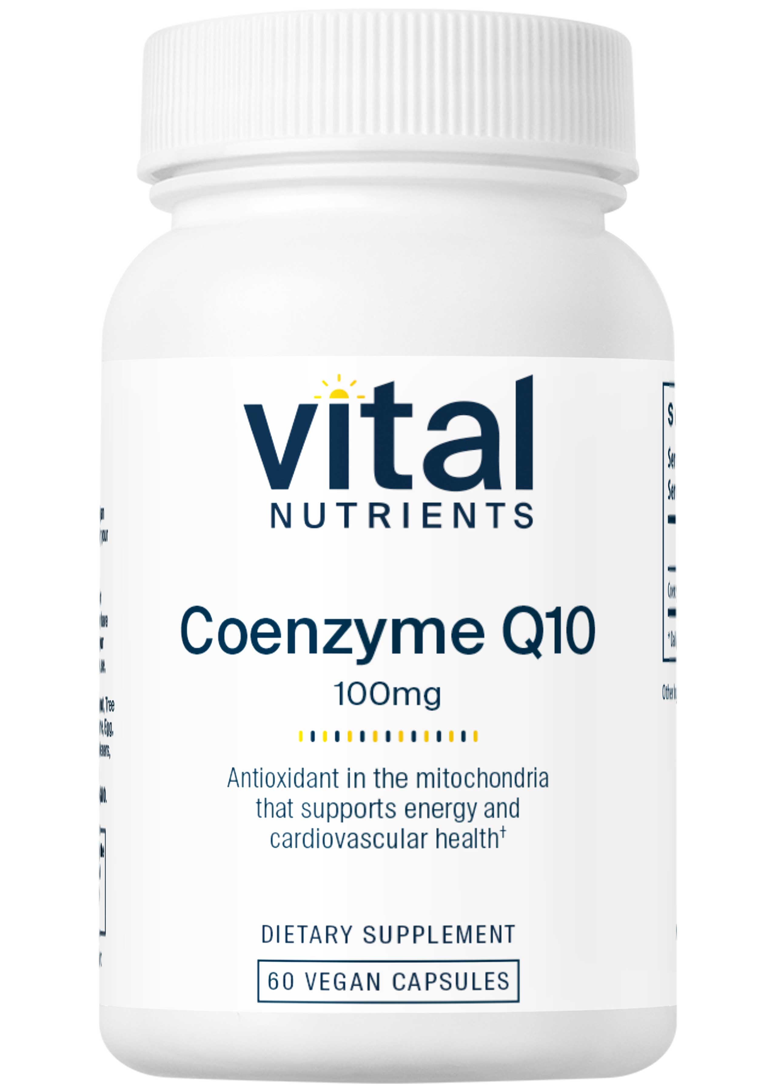 Vital Nutrients CoEnzyme Q10 100mg