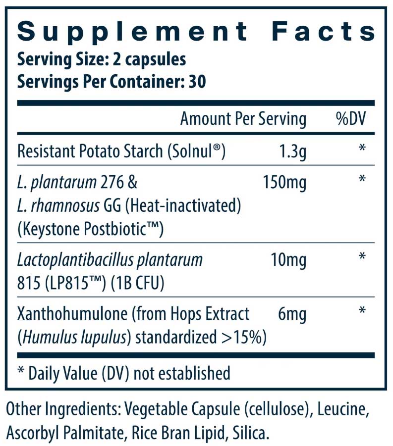 Vital Nutrients GLP-1 Complete Ingredients
