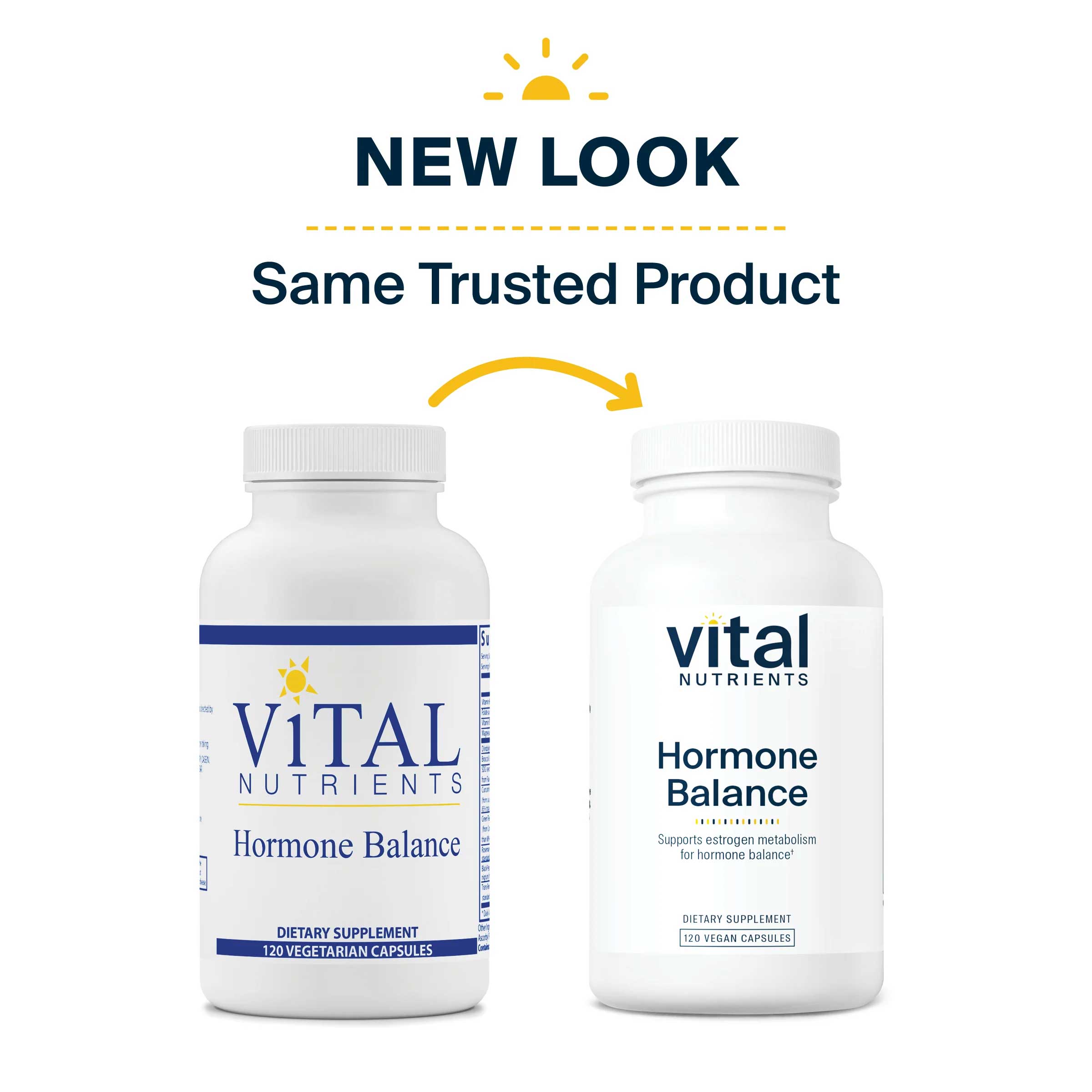Vital Nutrients Hormone Balance New Look