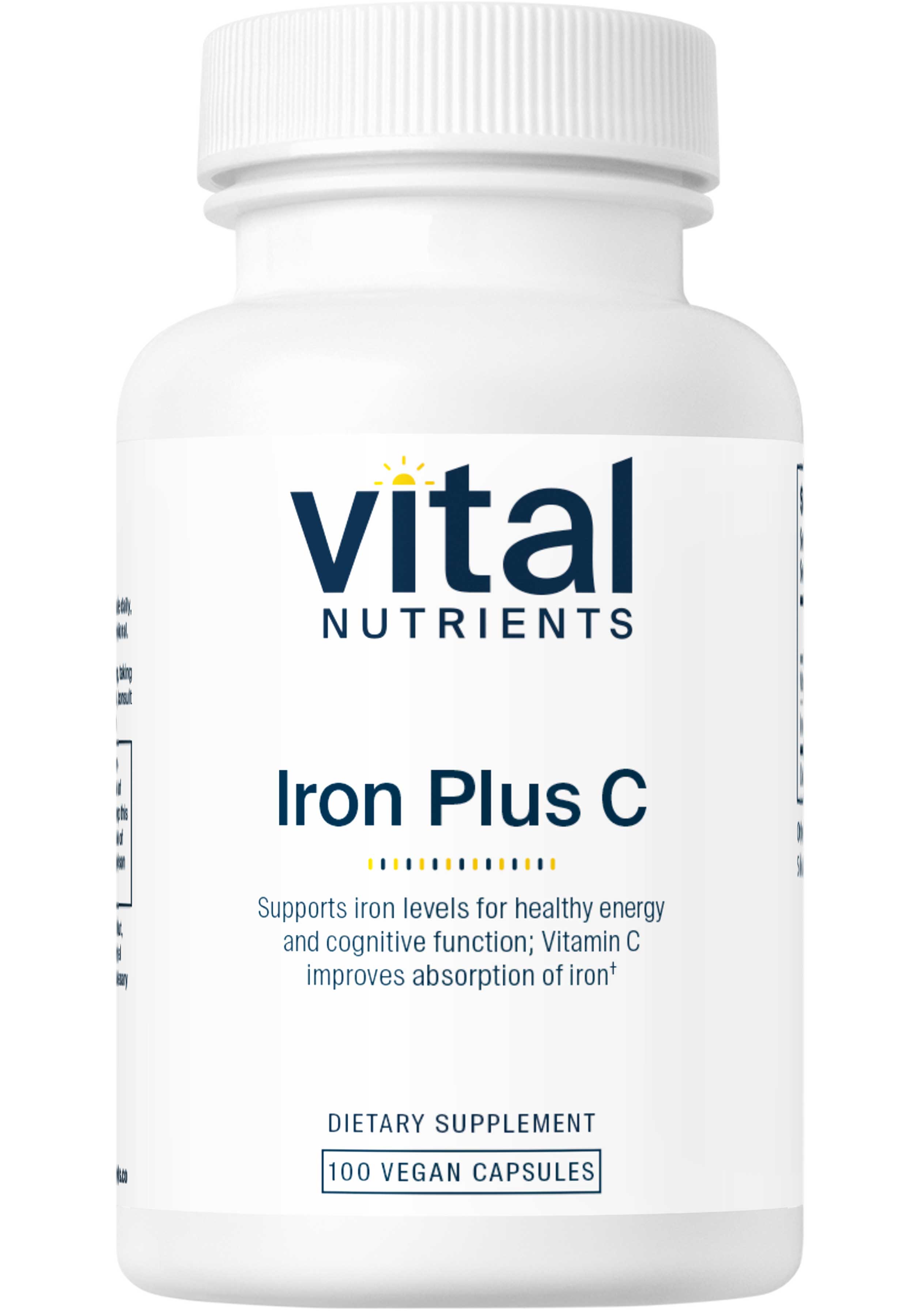Vital Nutrients Iron Plus C