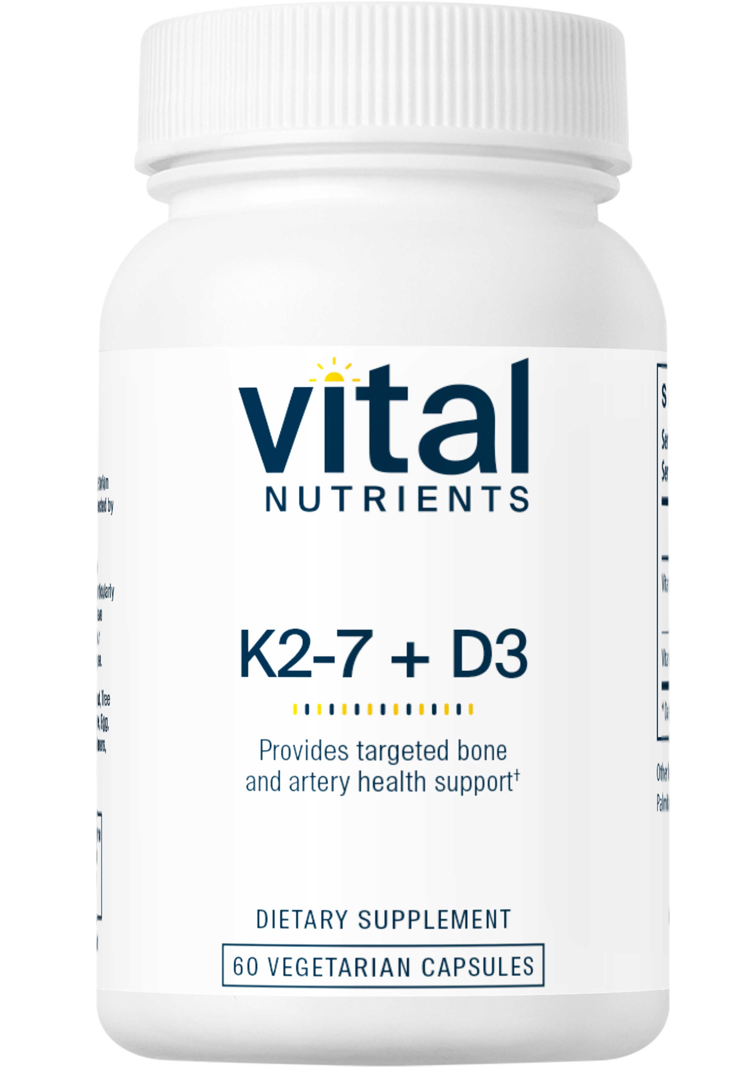 Vital Nutrients K2-7 + D3