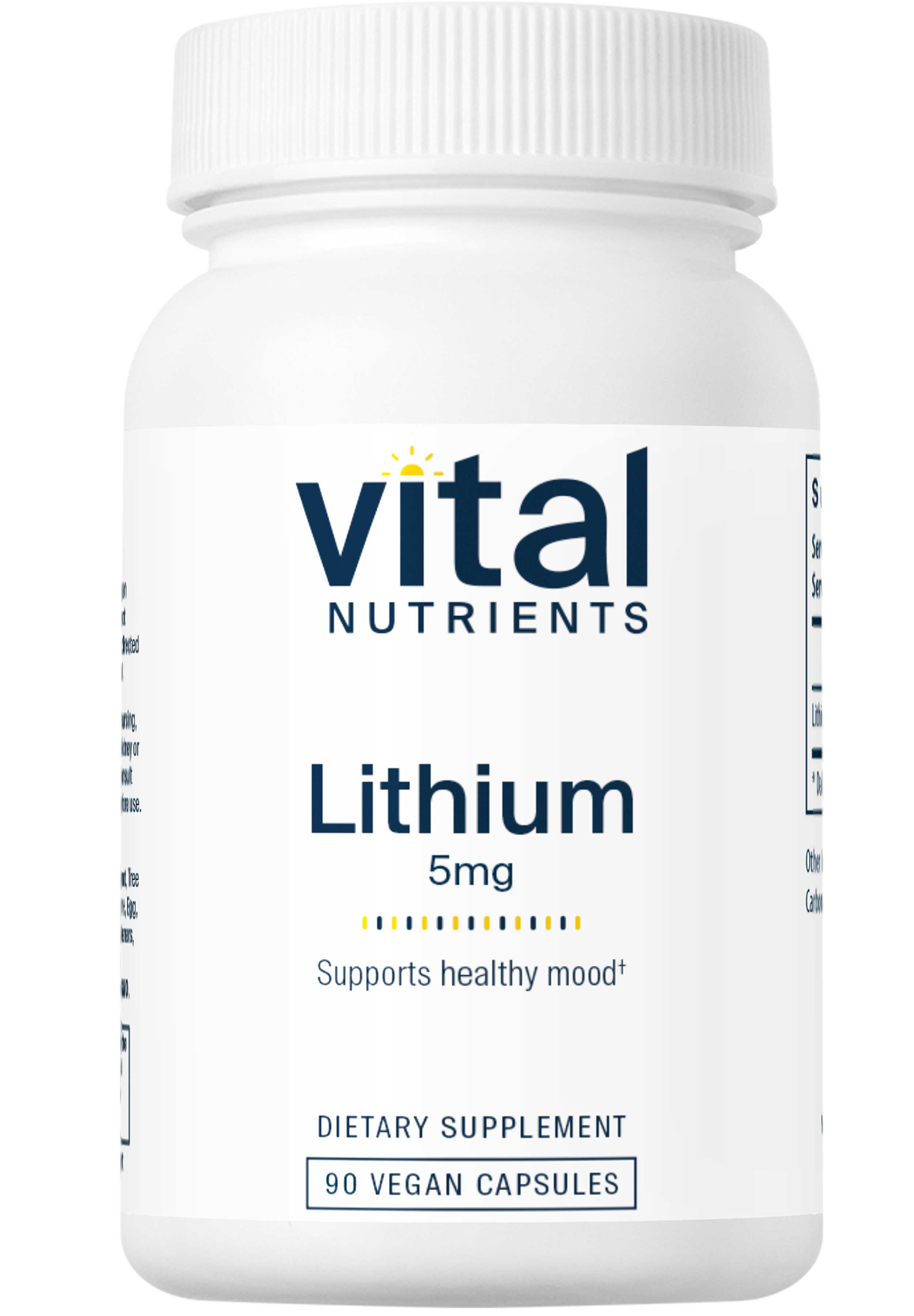 Vital Nutrients Lithium (orotate) 5mg