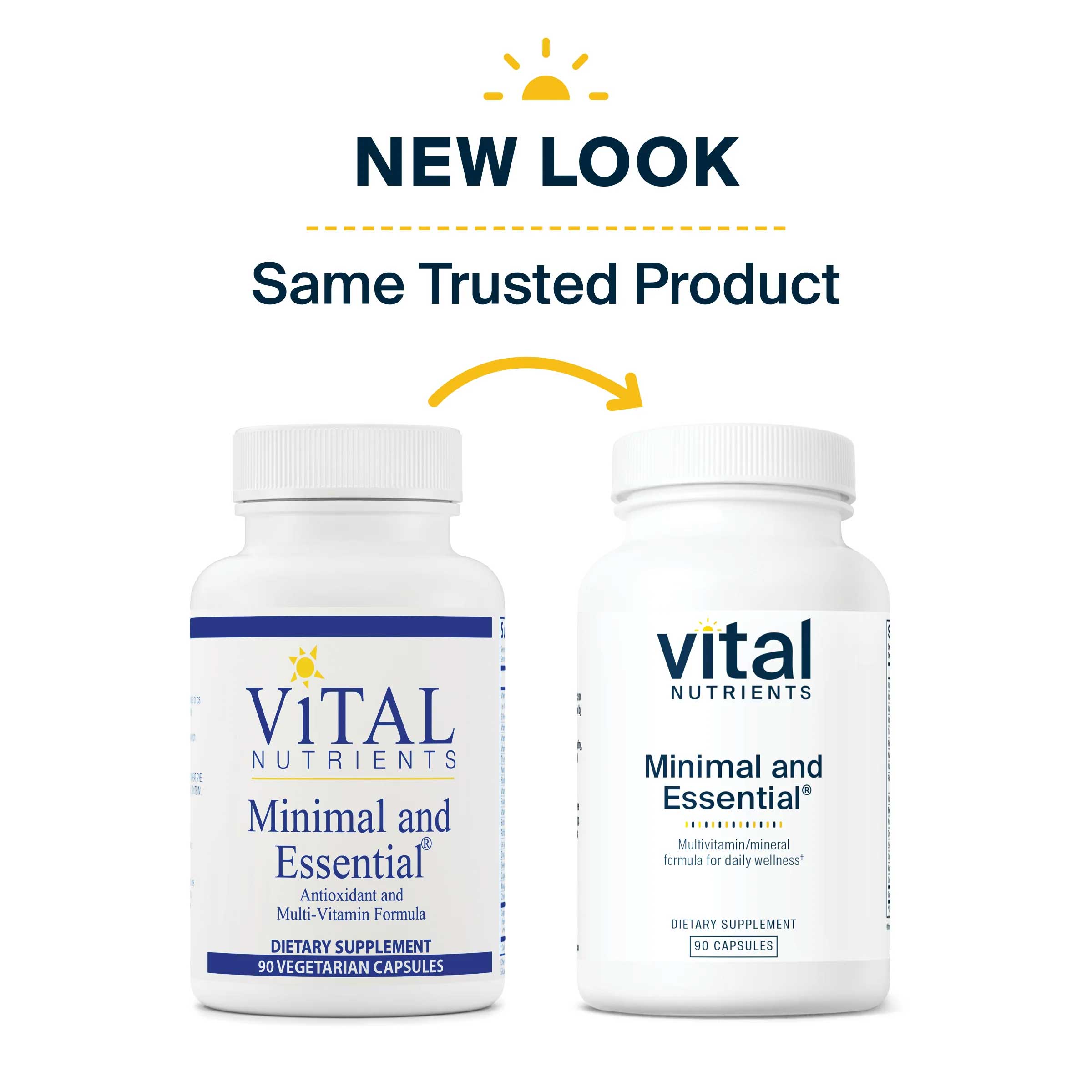Vital Nutrients Minimal and Essential New Look