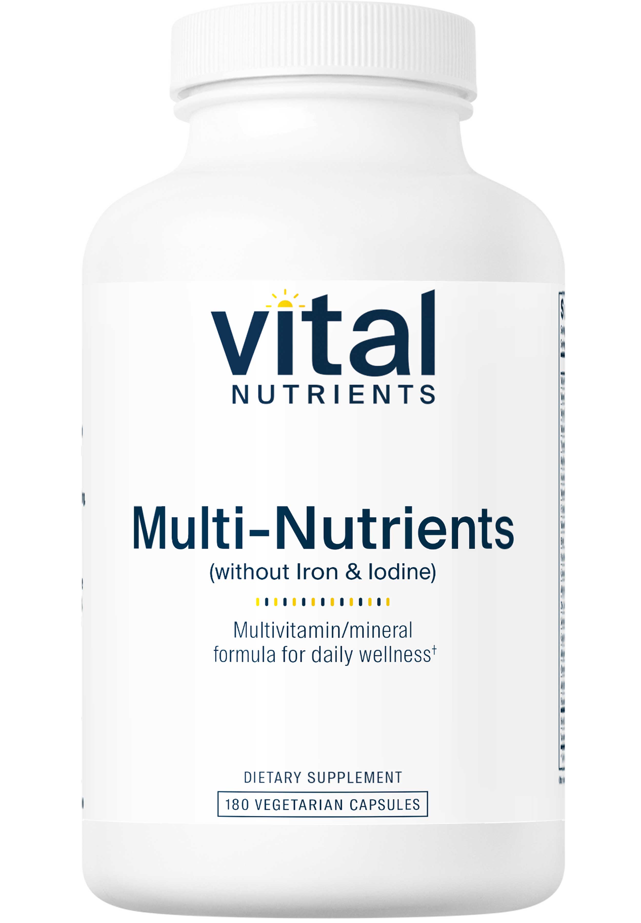 Vital Nutrients Multi-Nutrients (No Iron or Iodine)