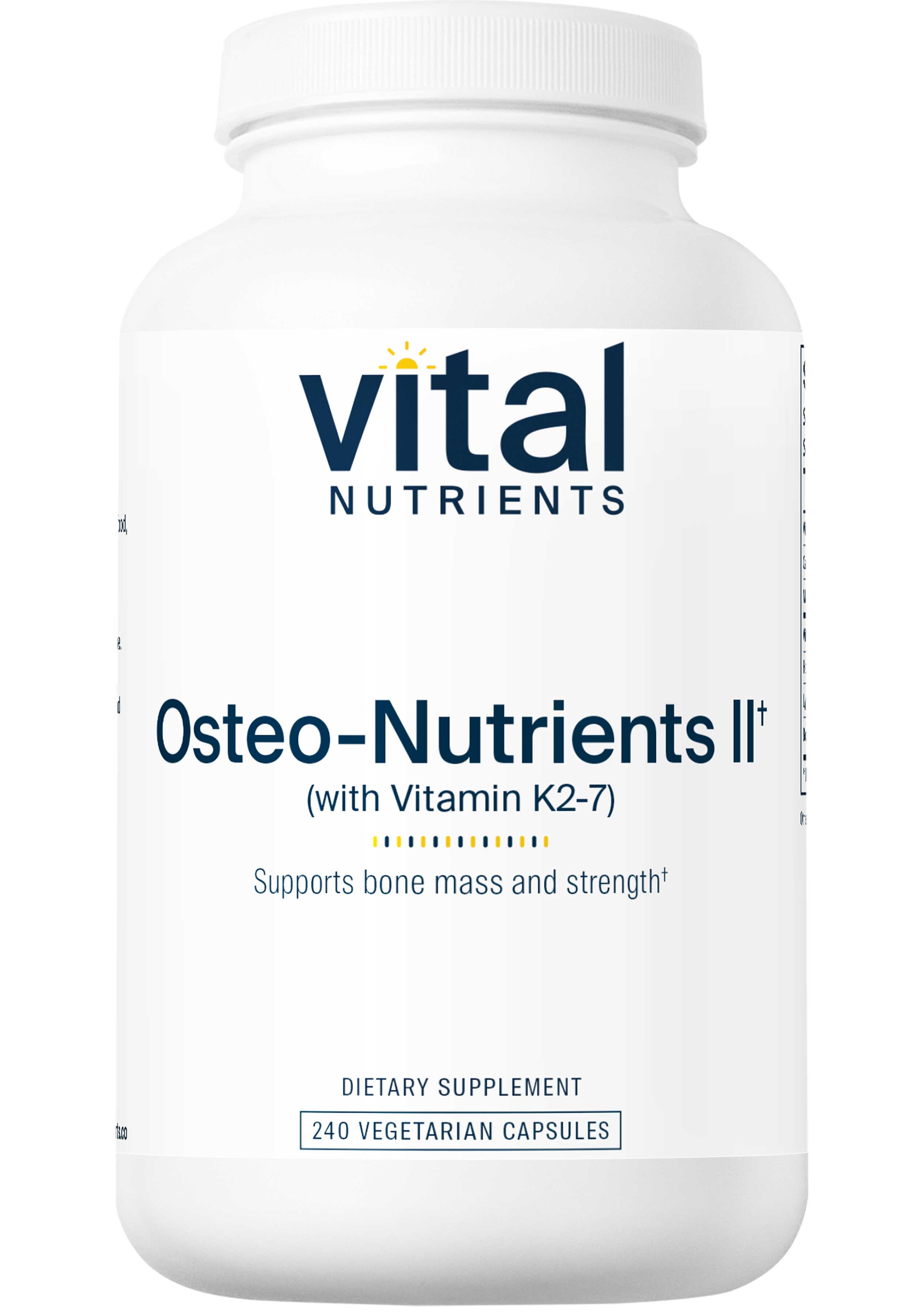 Vital Nutrients Osteo-Nutrients II with Vitamin K2-7