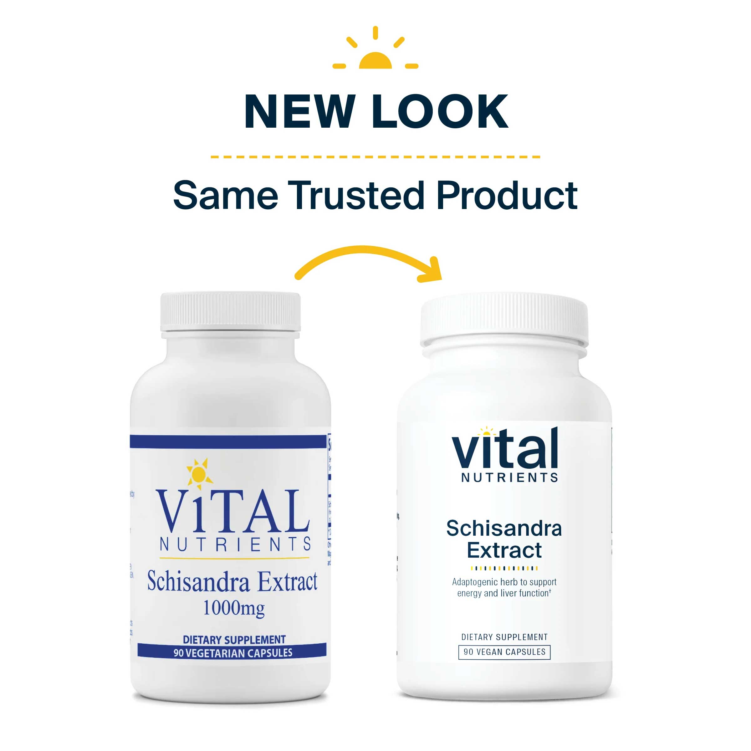 Vital Nutrients Schisandra Extract New Look