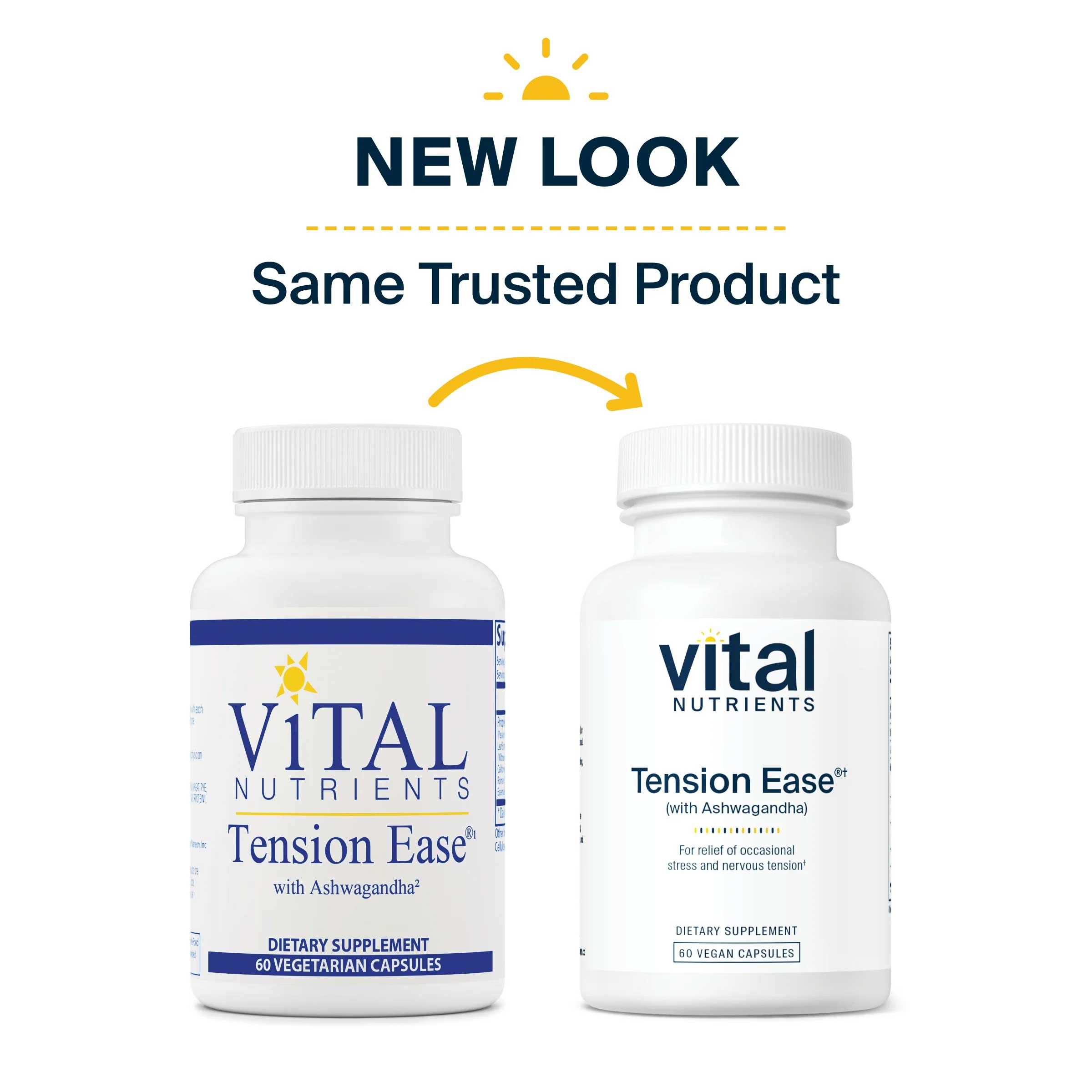 Vital Nutrients Tension Ease® New Look