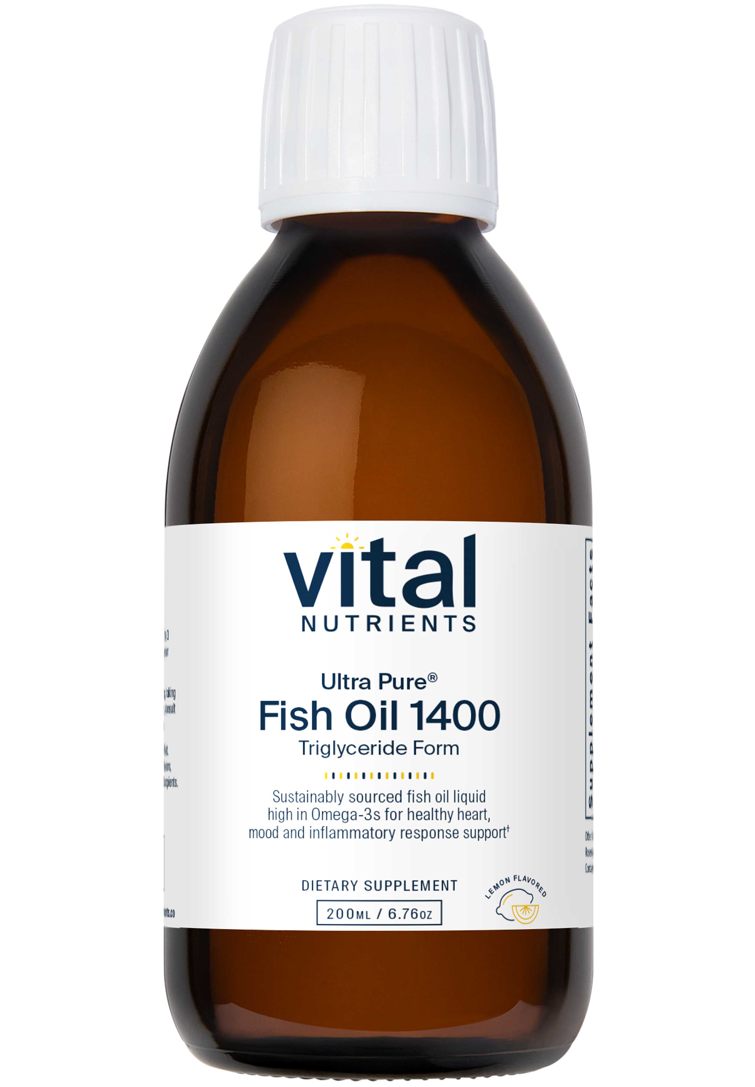 Vital Nutrients Ultra Pure Fish Oil 1400 200ml