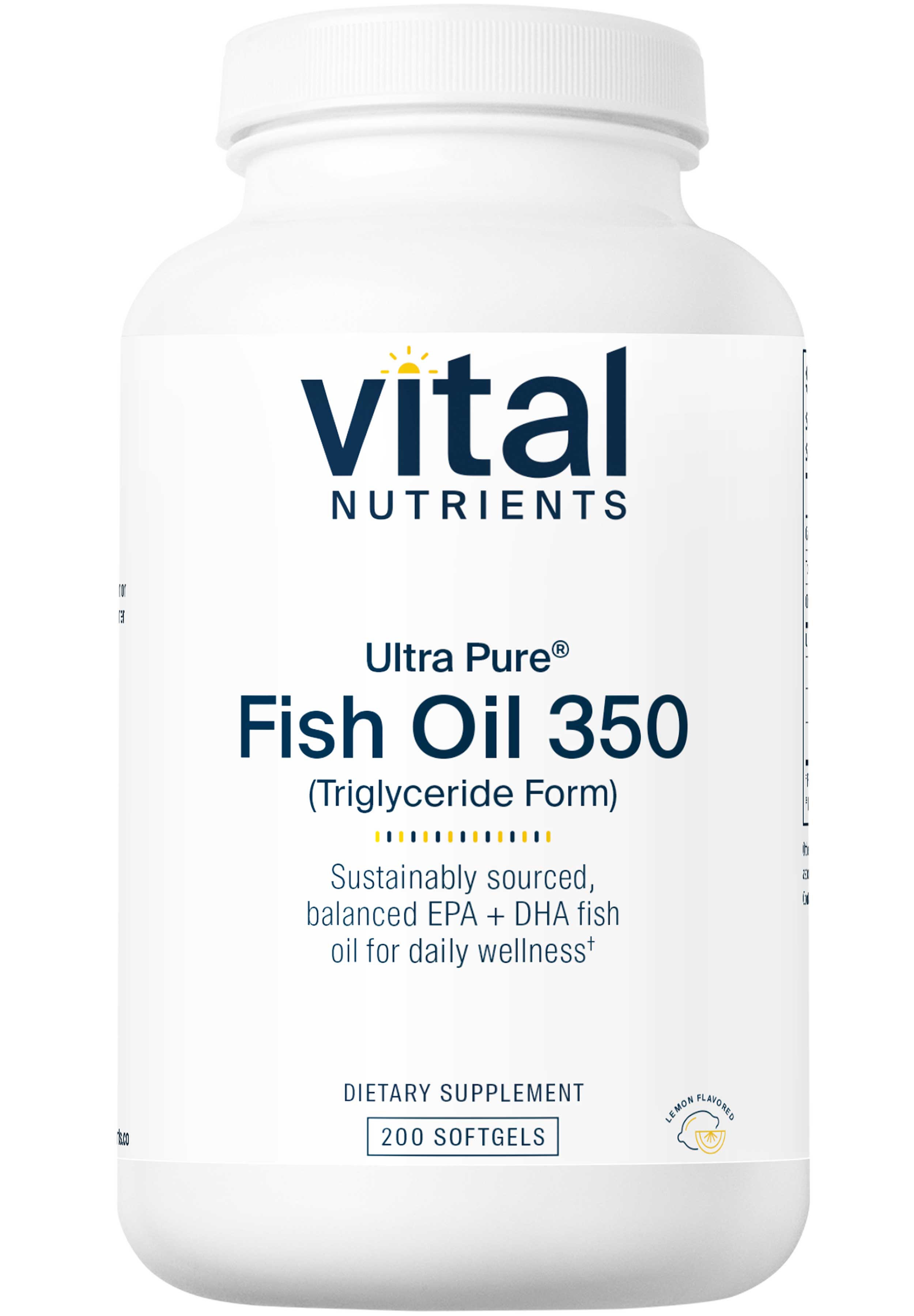 Vital Nutrients Ultra Pure® Fish Oil 350