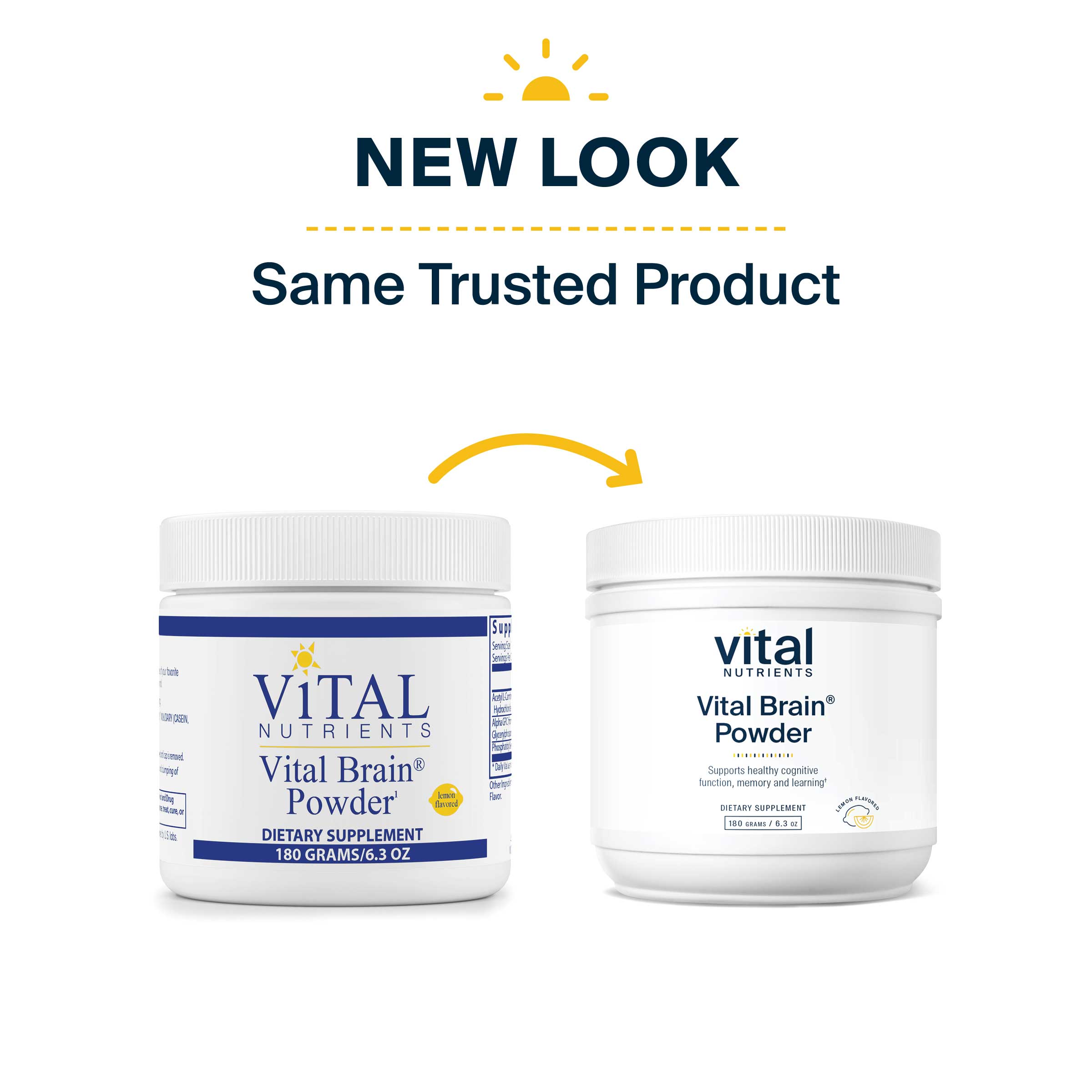 Vital Nutrients Vital Brain Powder New Look