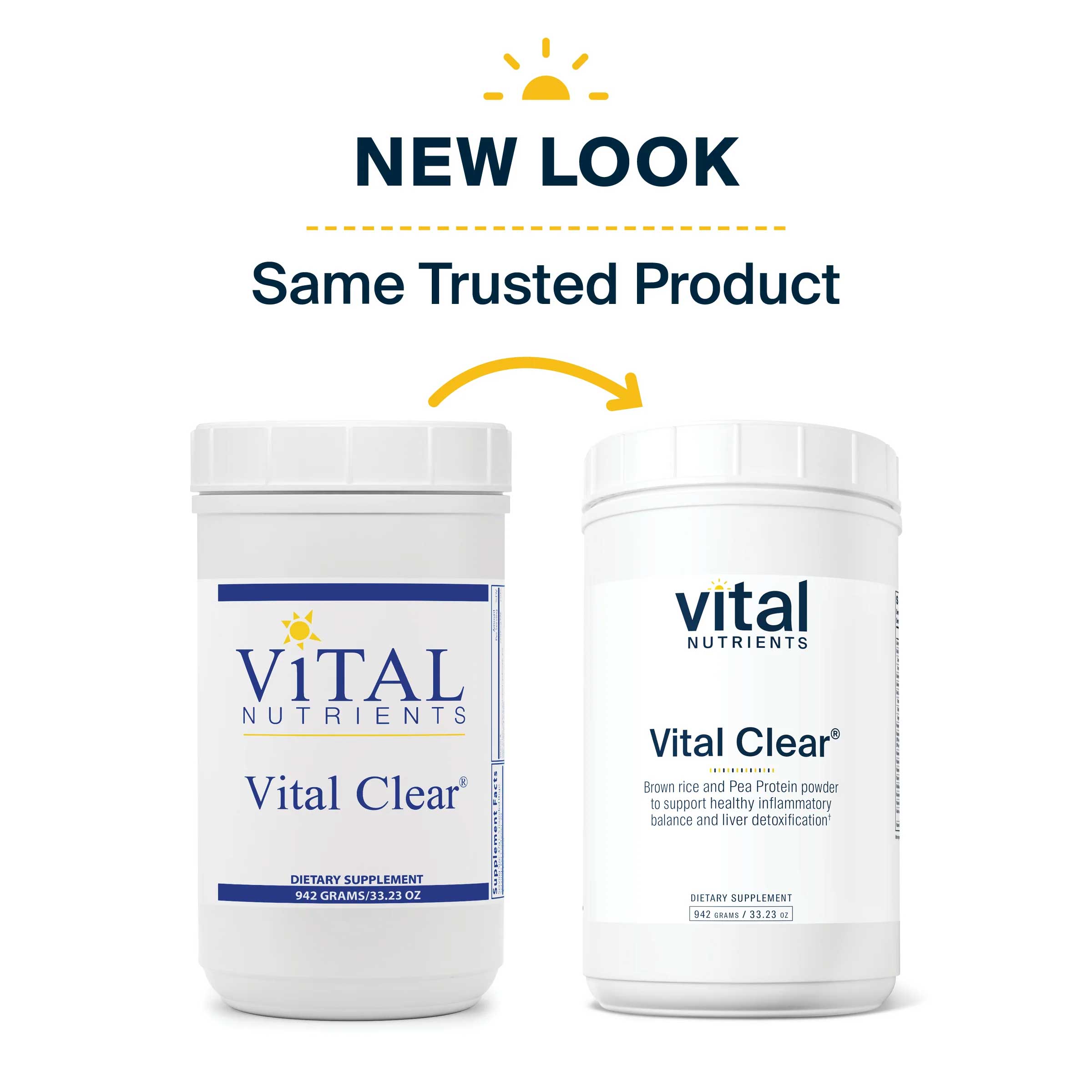 Vital Nutrients Vital Clear New Look