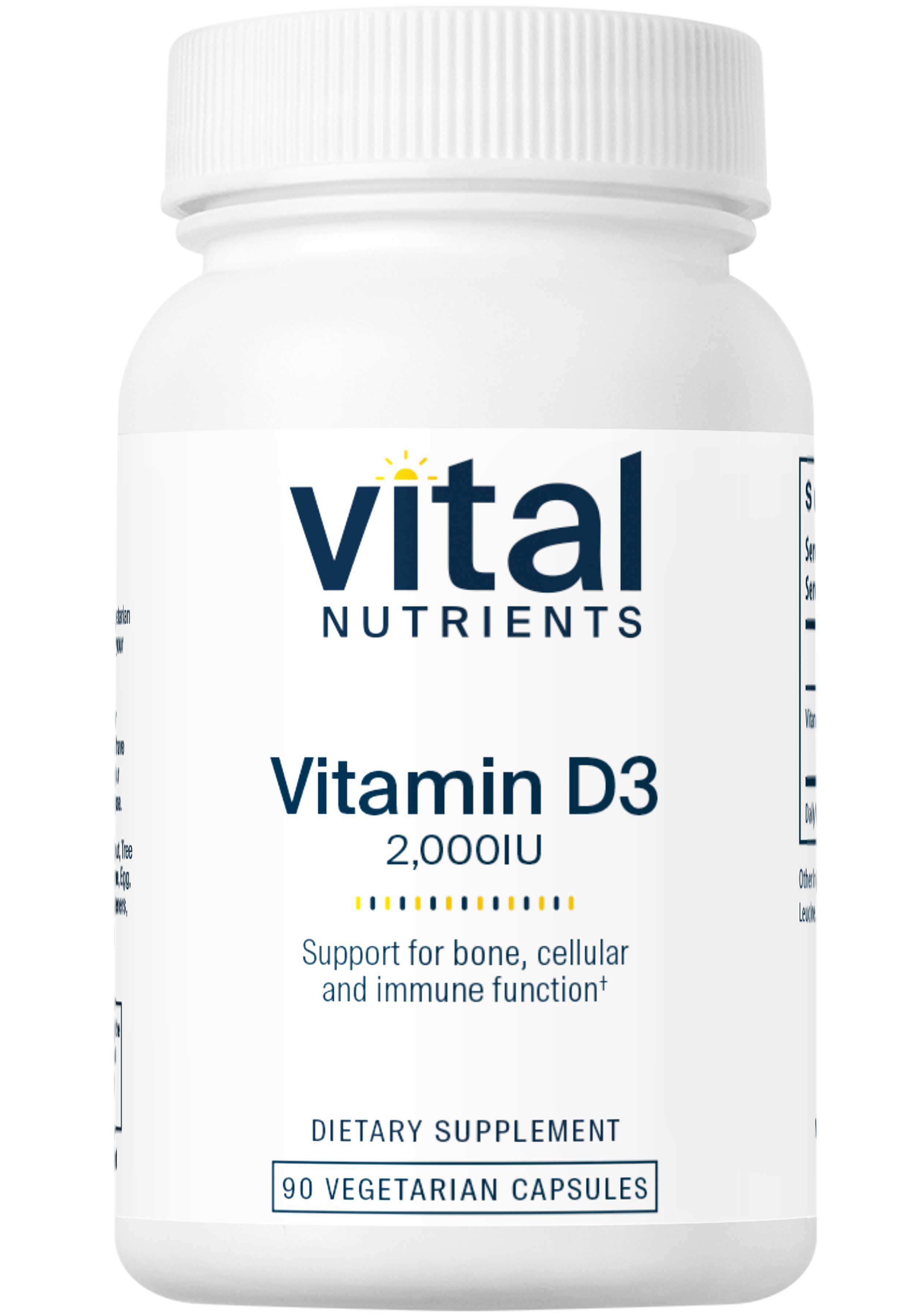 Vital Nutrients Vitamin D3 2000 IU