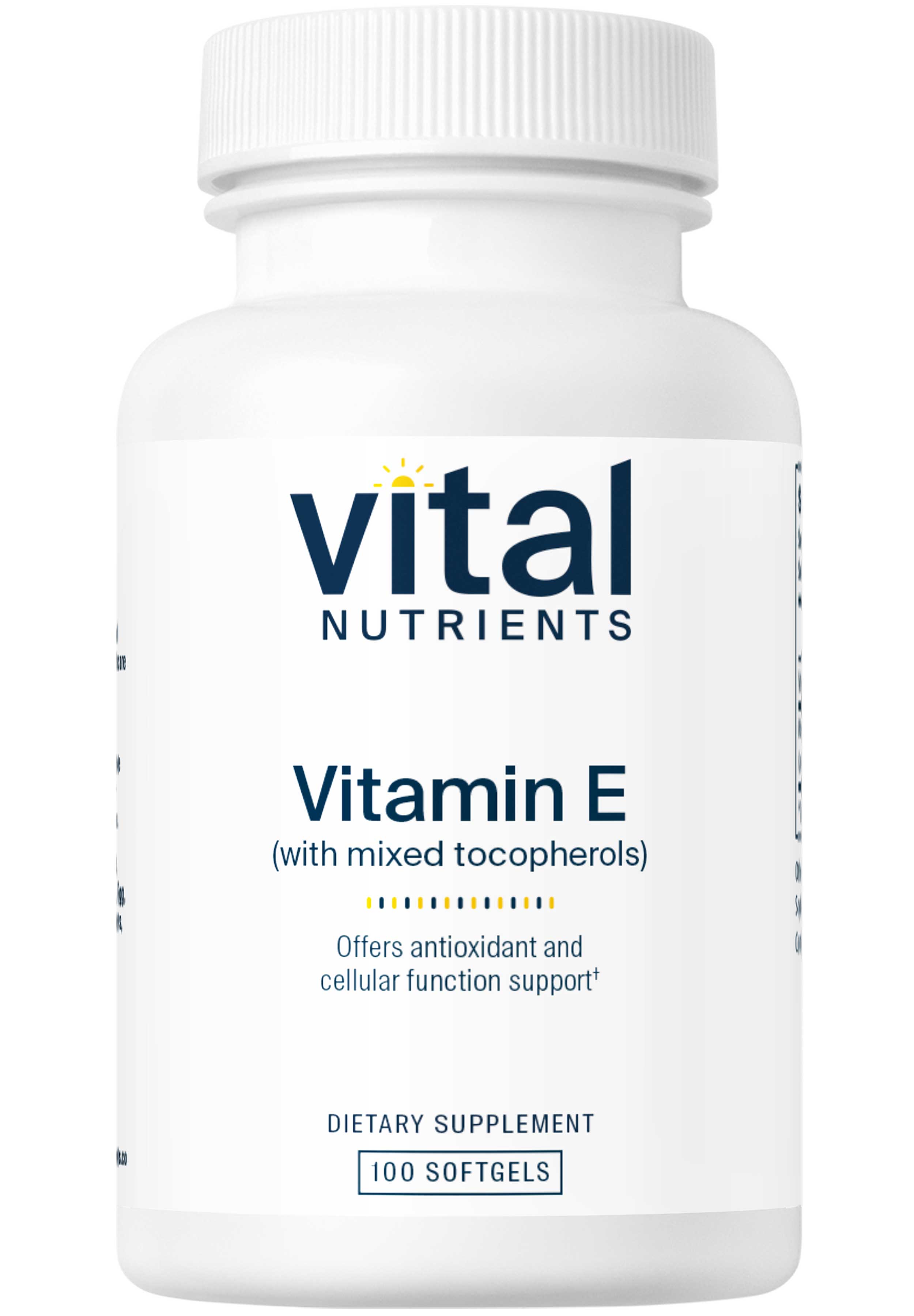Vital Nutrients Vitamin E 400 IU (with mixed tocopherols)