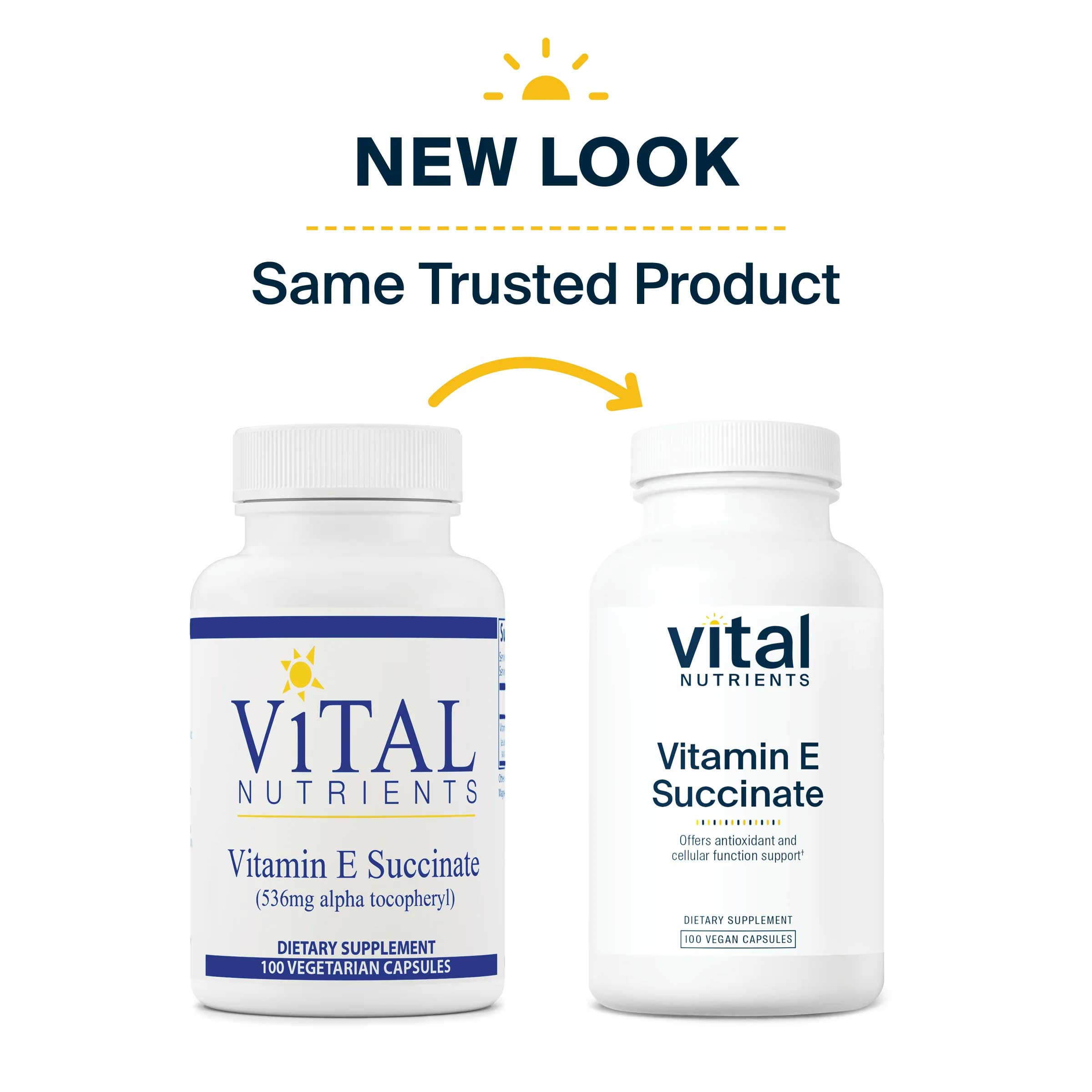 Vital Nutrients Vitamin E Succinate New Look