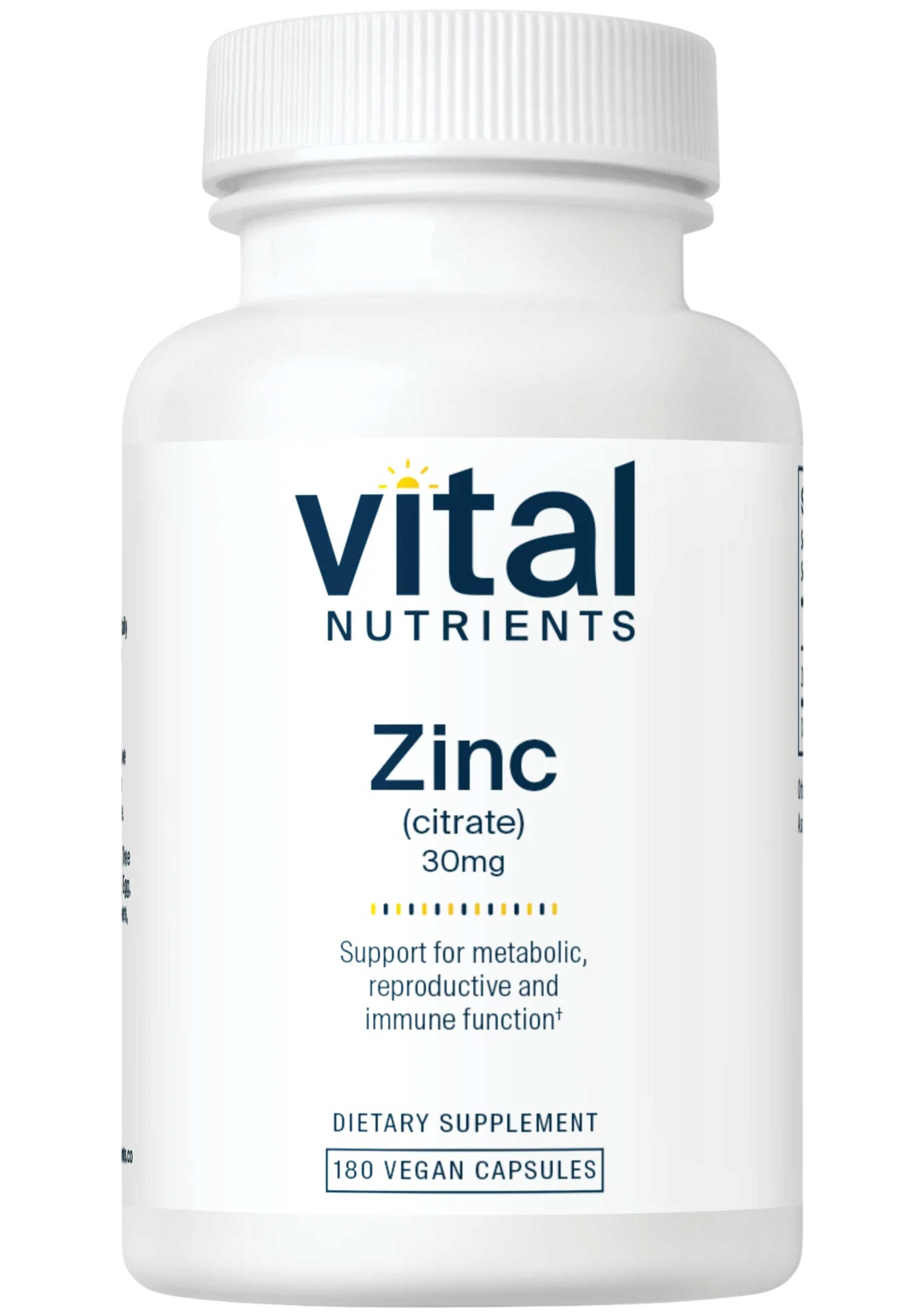 Vital Nutrients Zinc Citrate 30mg
