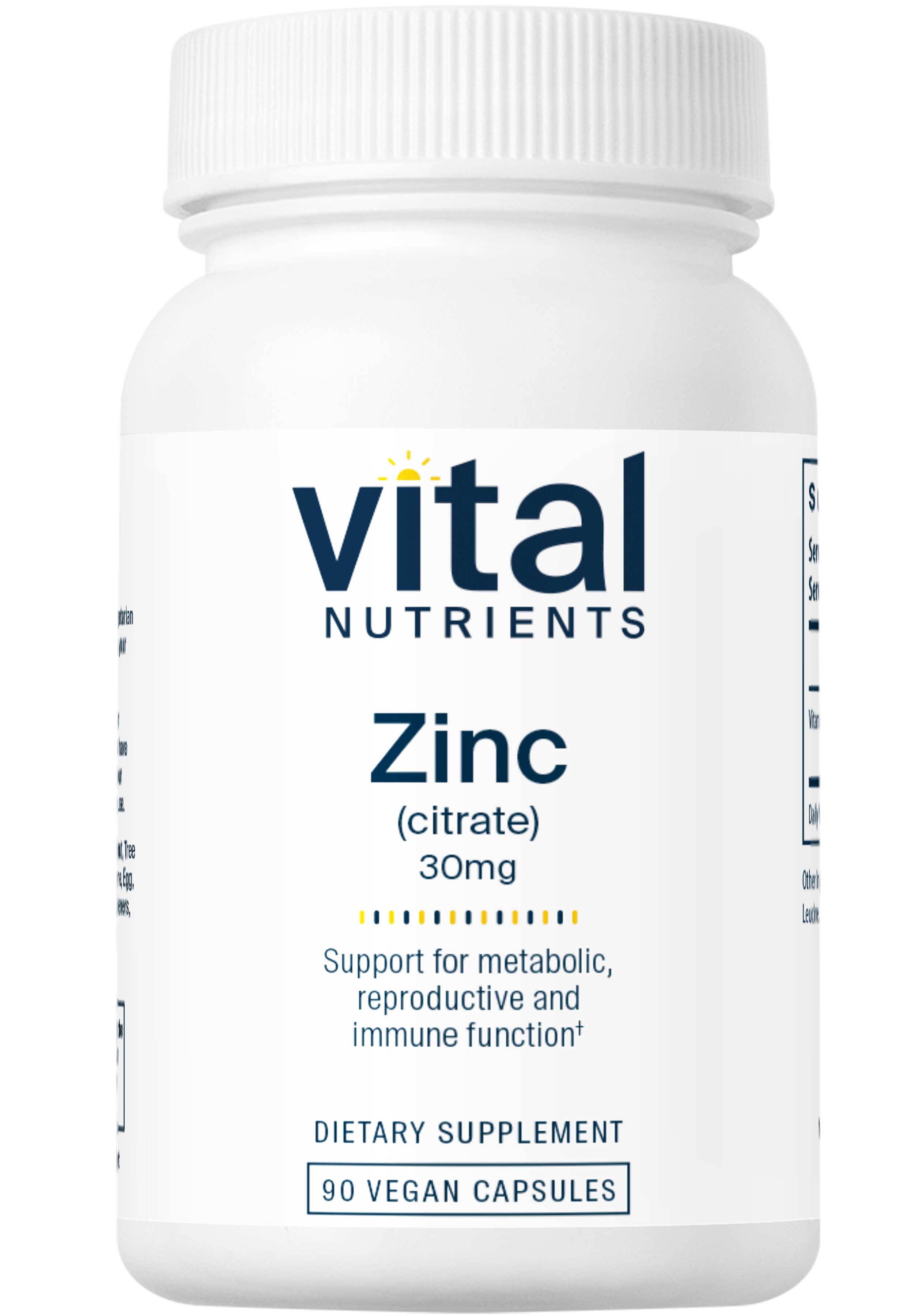 Vital Nutrients Zinc Citrate 30mg