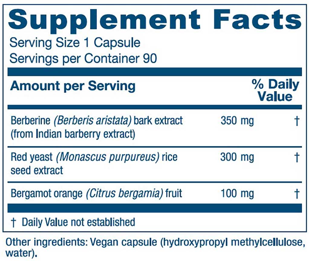 Vitanica CholestBlend Ingredients