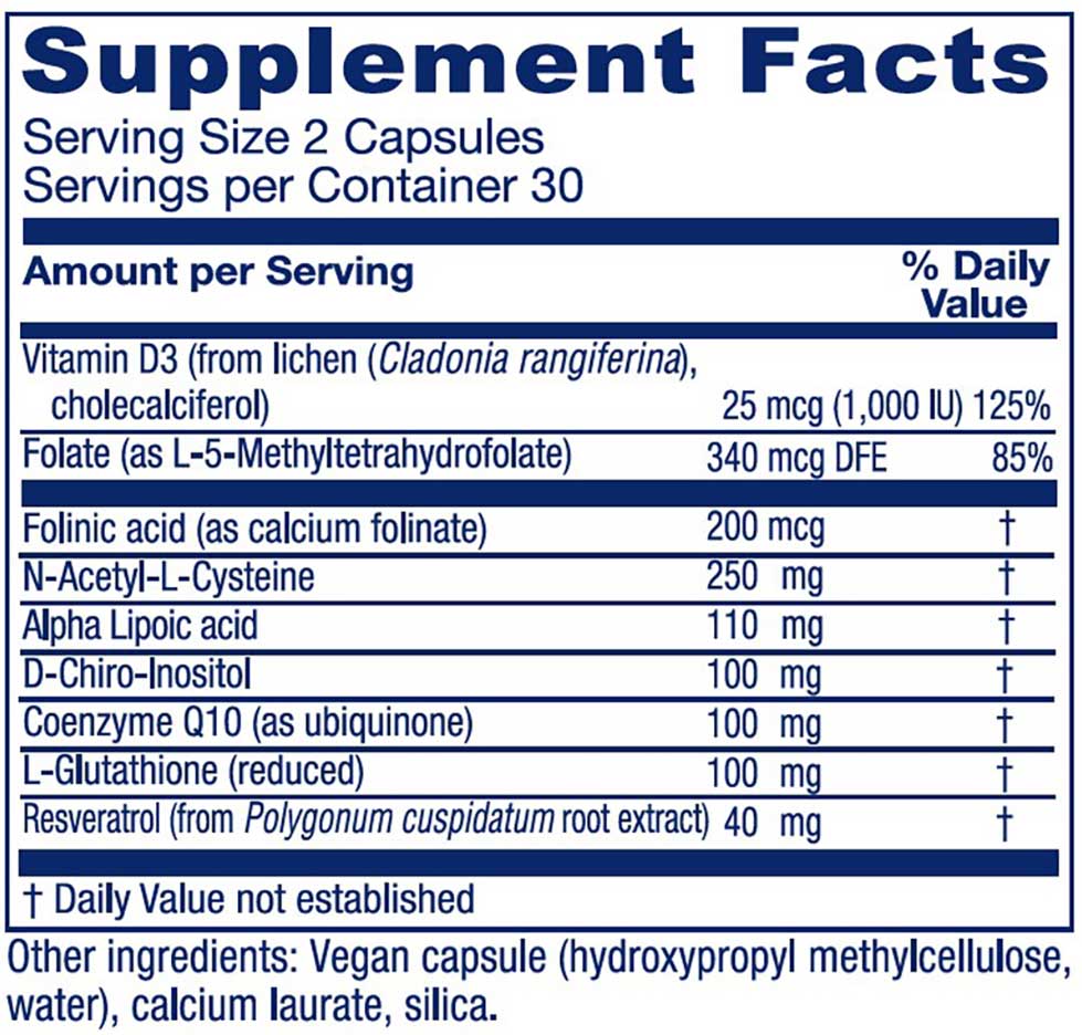 Vitanica Ovum AM Ingredients