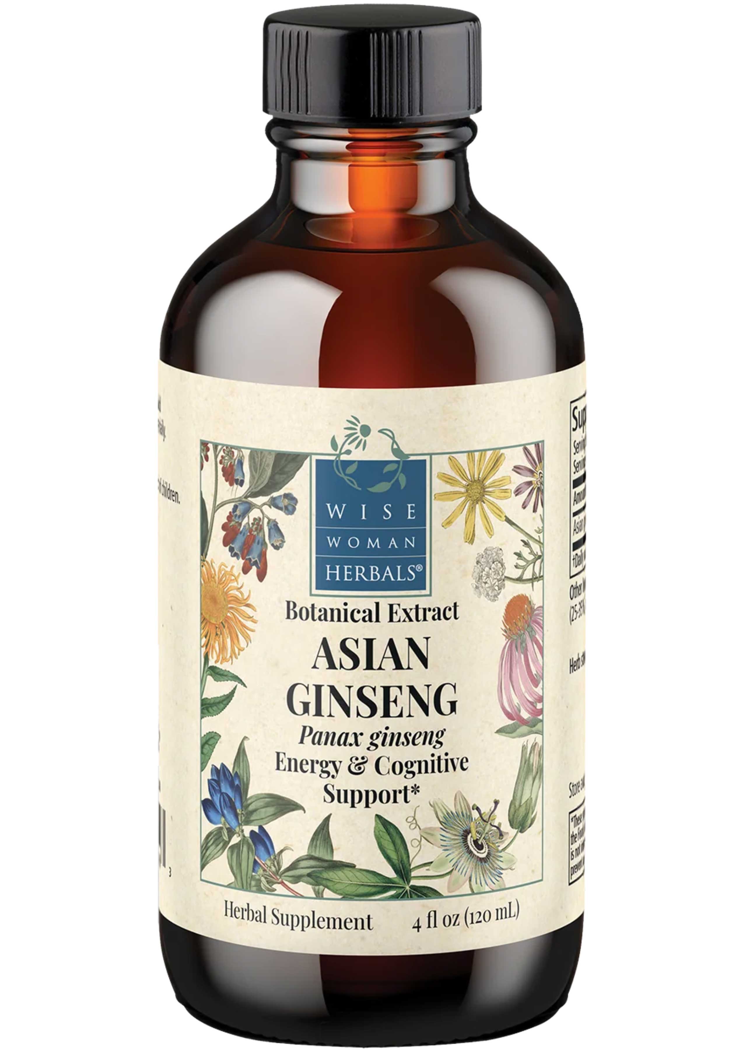 Wise Woman Herbals Asian Ginseng Panax Gin.