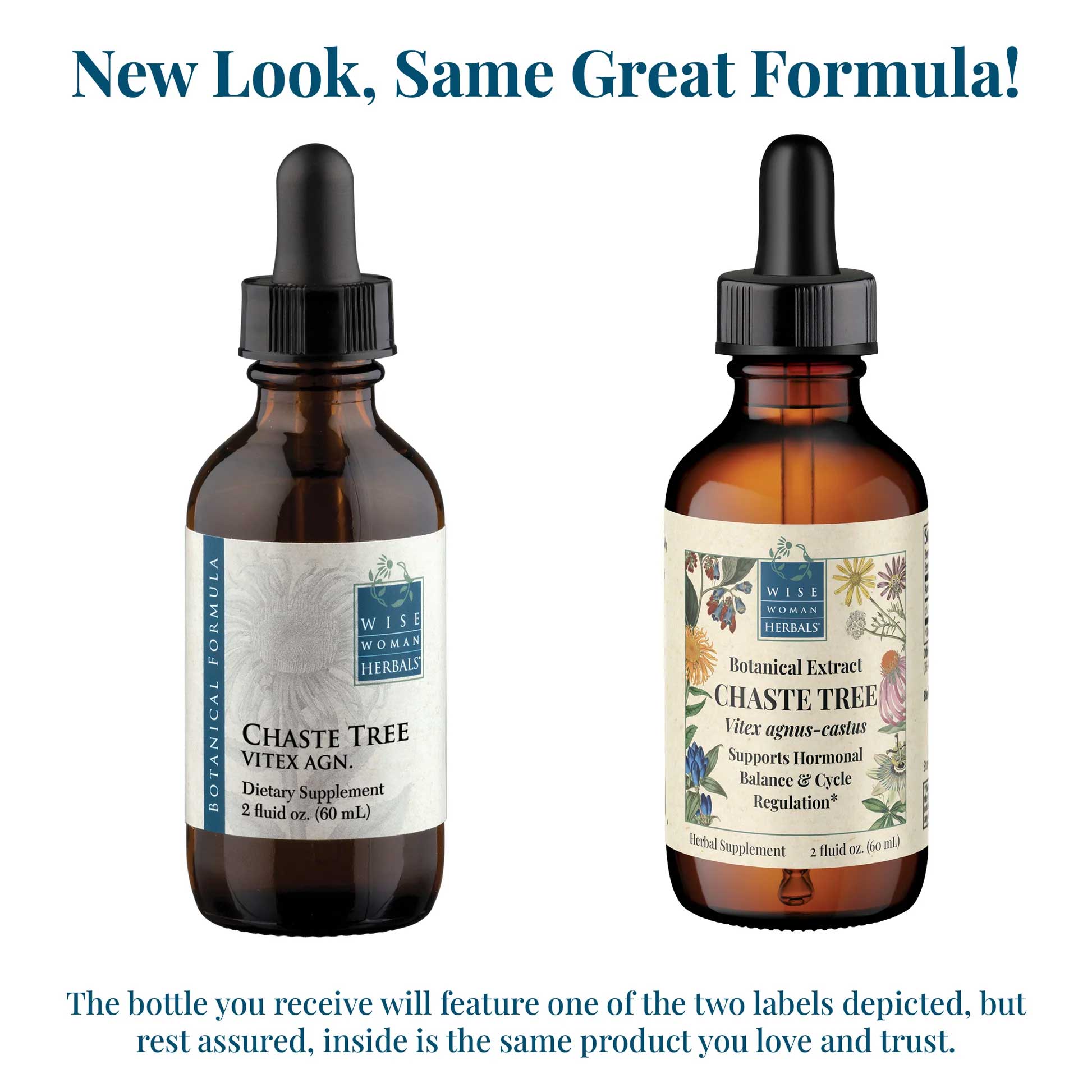 Wise Woman Herbals Chaste Tree (Vitex agnus-castus) New Look