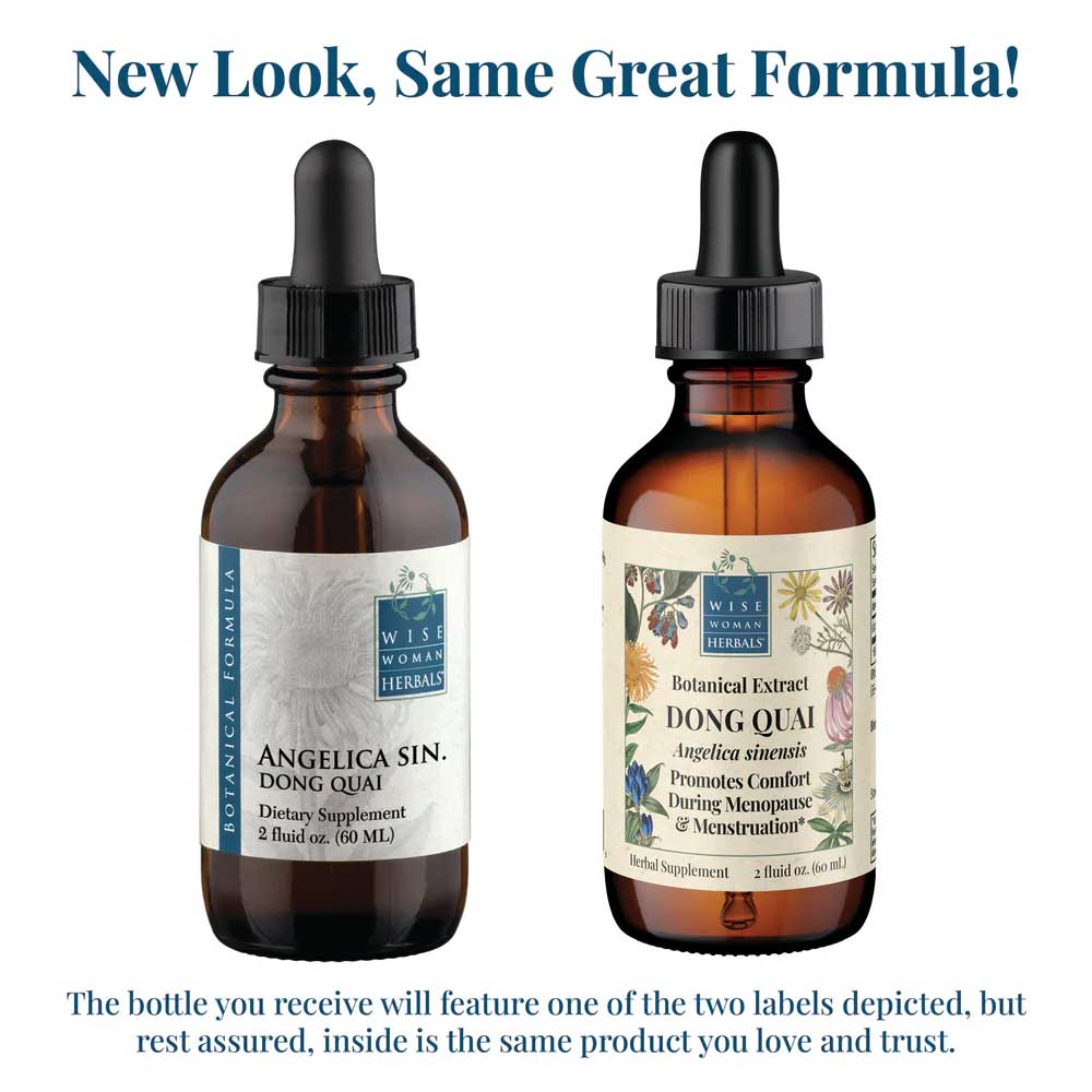 Wise Woman Herbals Dong Quai (Angelica sinensis) New Look