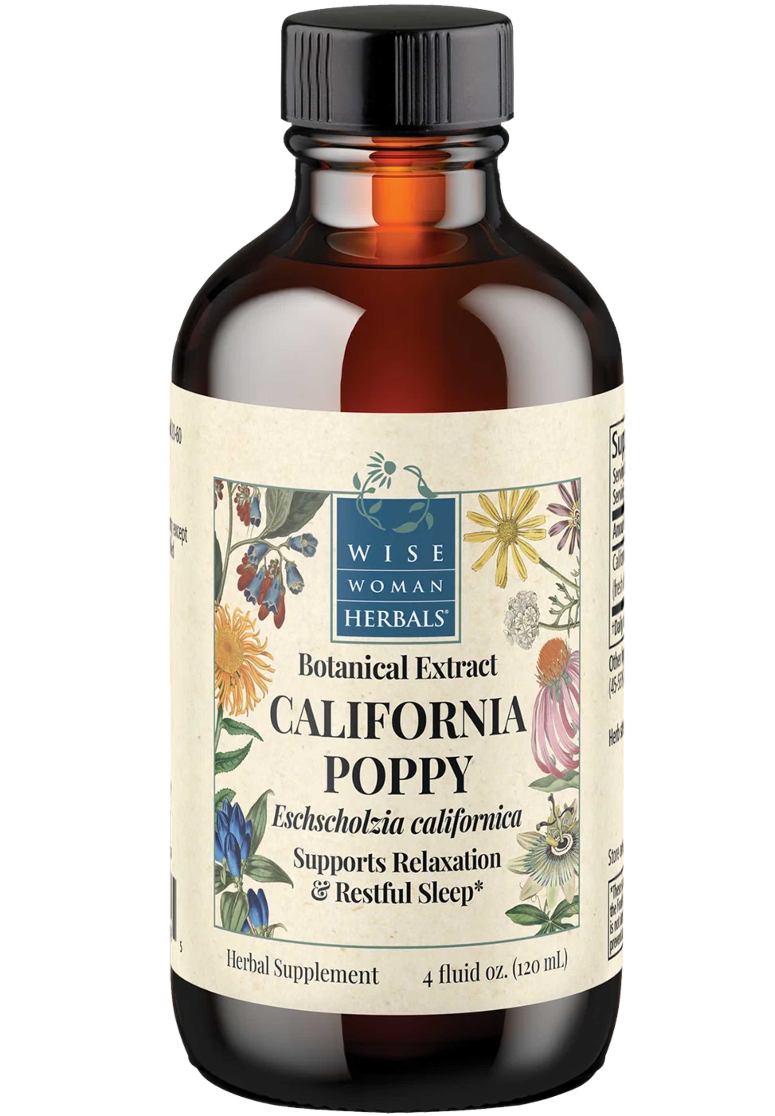 Wise Woman Herbals California Poppy (Eschscholzia californica)