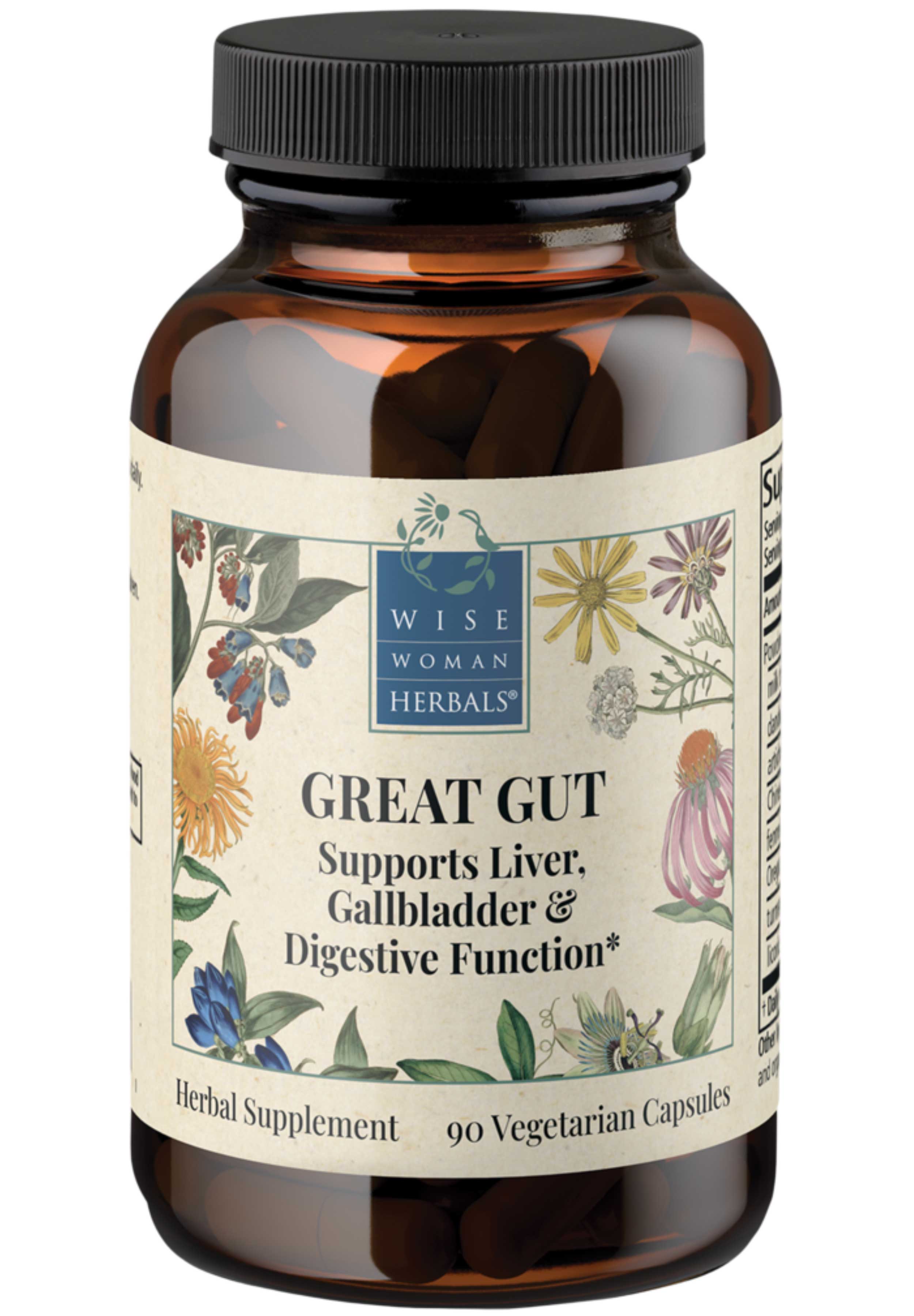 Wise Woman Herbals Great Gut (Formerly Hepacaps)