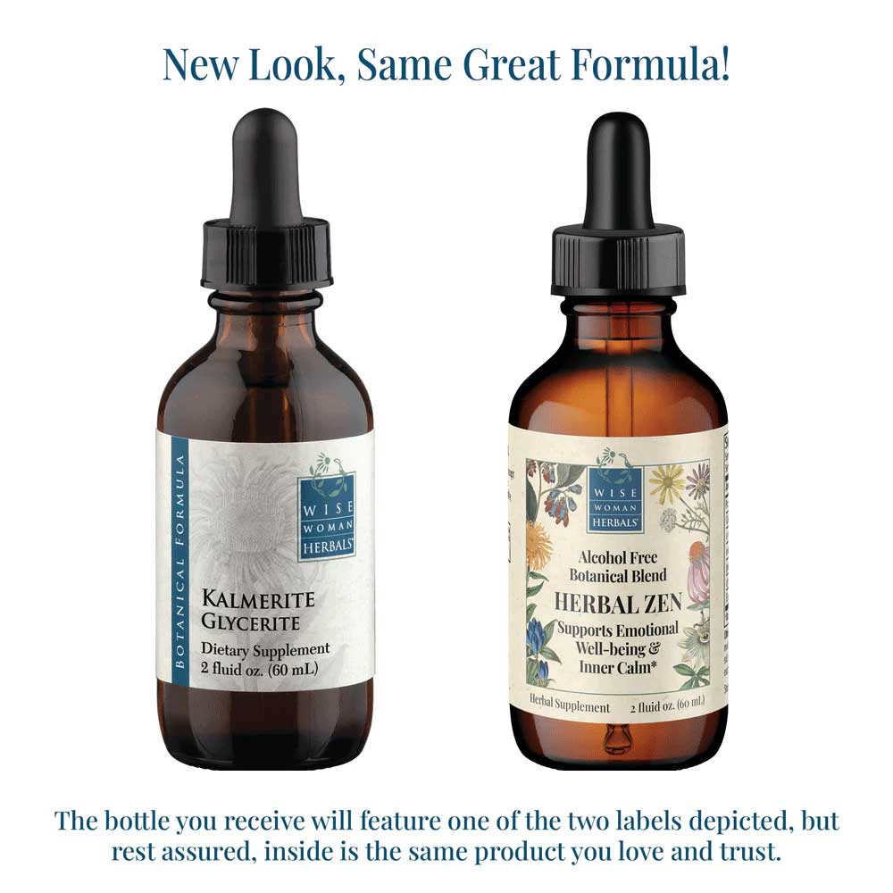 Wise Woman Herbals Herbal Zen (Formerly Kalmerite Glycerite) New Look