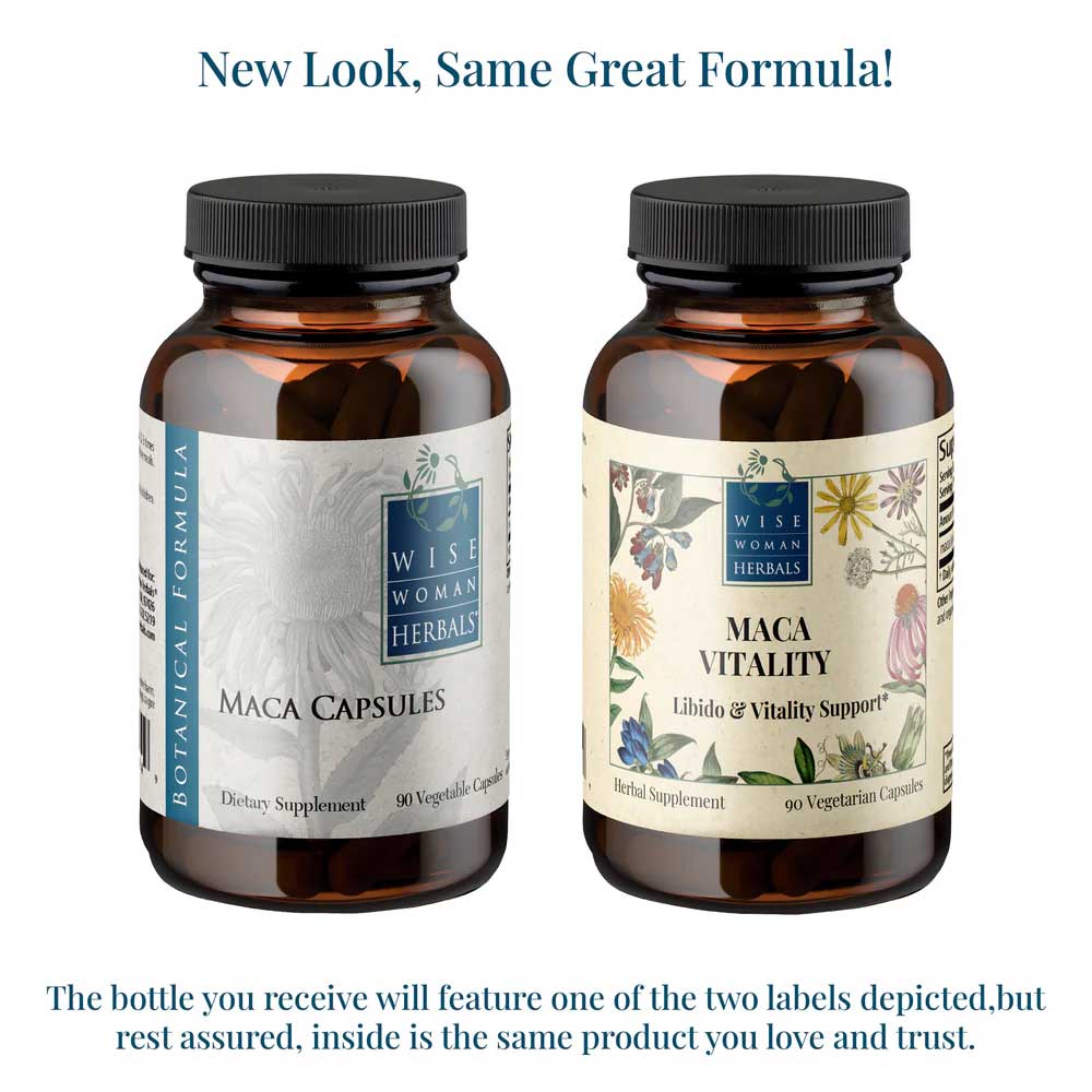 Wise Woman Herbals Maca Vitality New Look