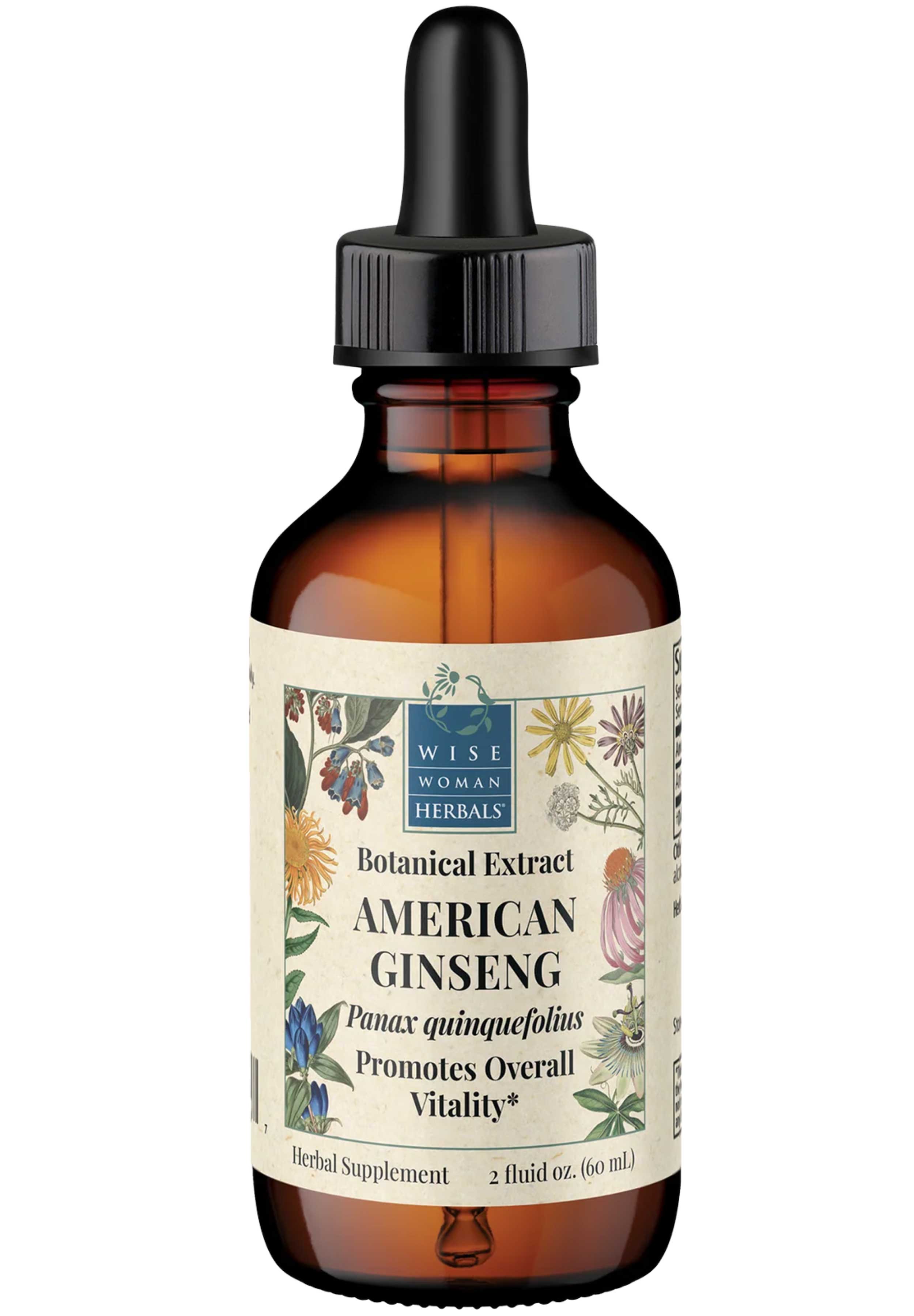 Wise Woman Herbals Panax Quinquefolius American Ginseng